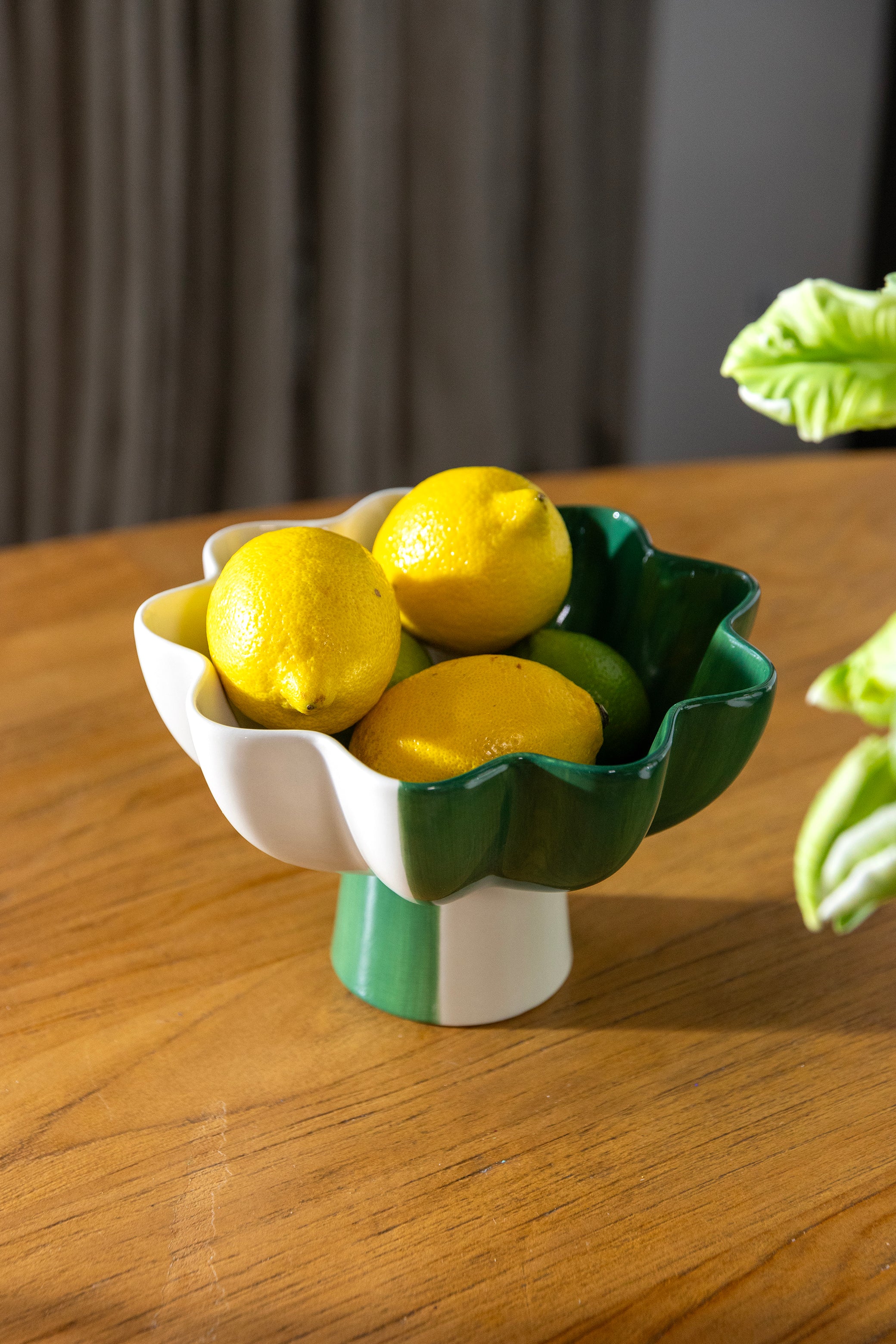 Mísa SUN bílá-zelená