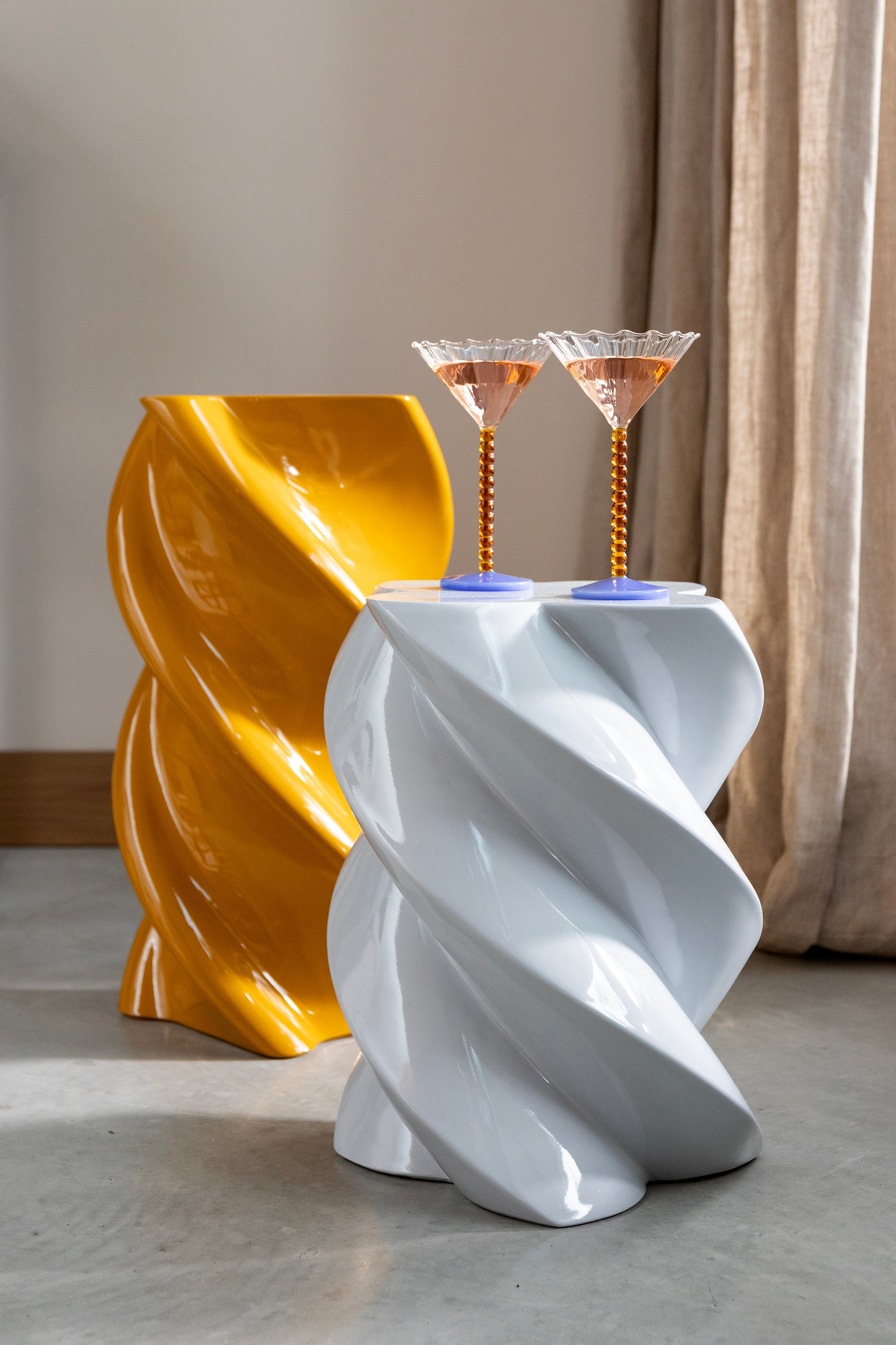 MARSHMALLOW Side Table Light Blue