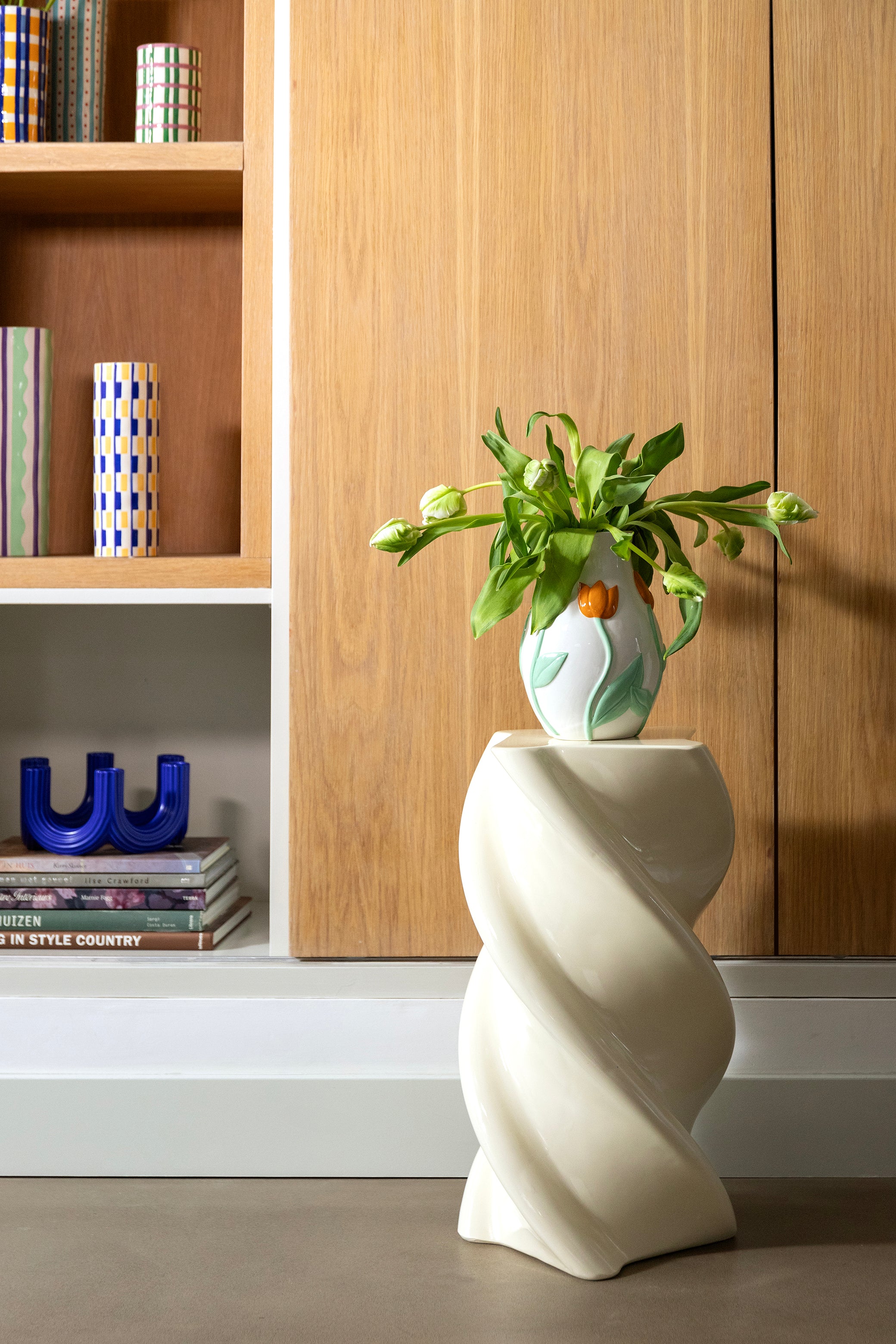 MARSHMALLOW Cream Side Table