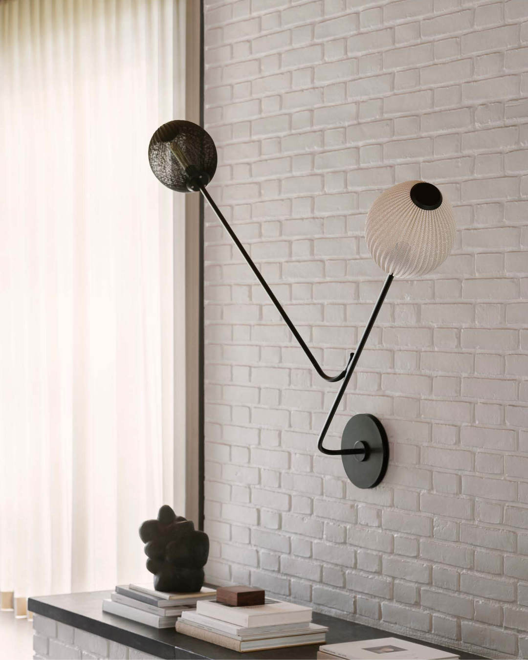 SATELLITE wall lamp white