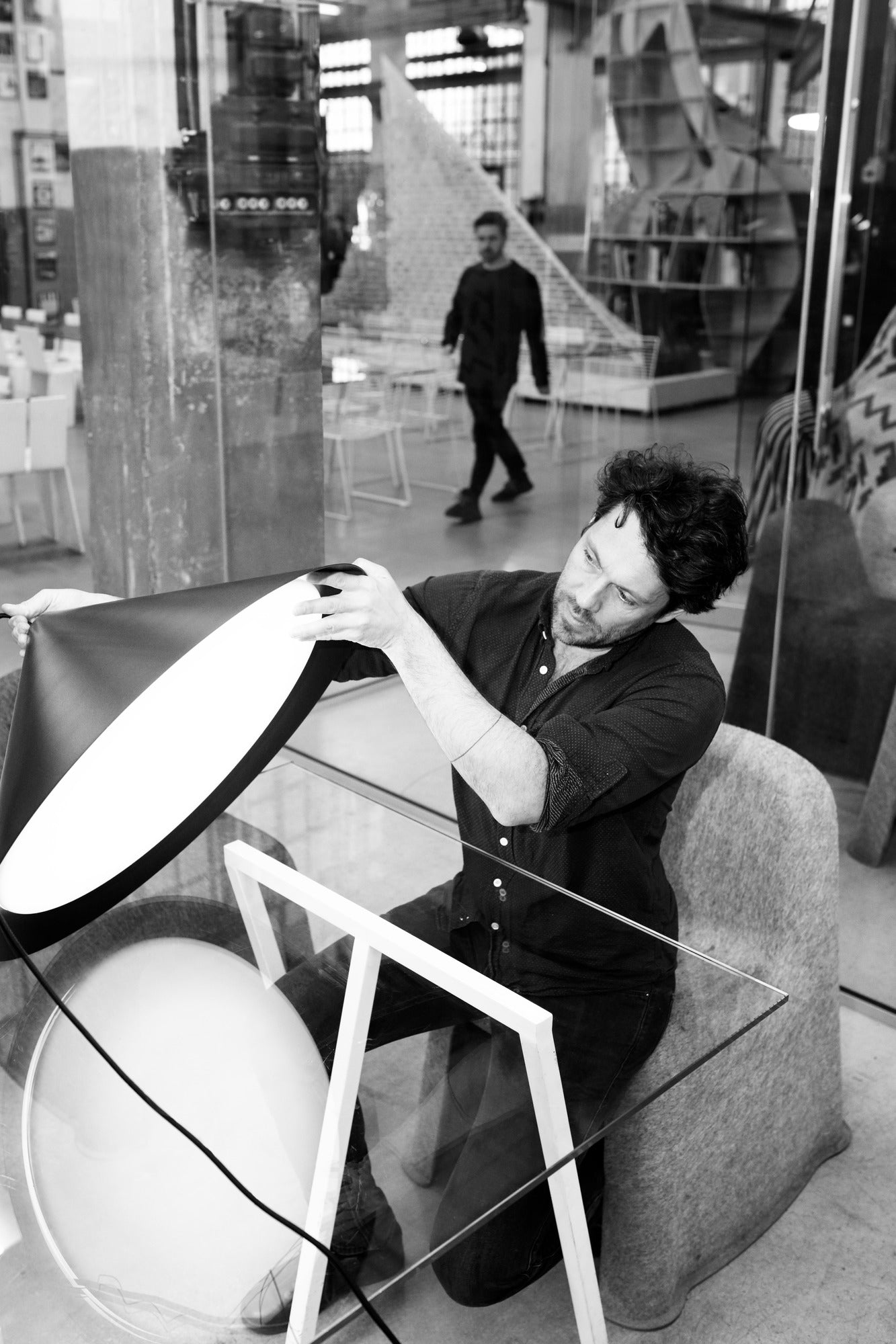 Lampa wisząca KEGLEN czarny