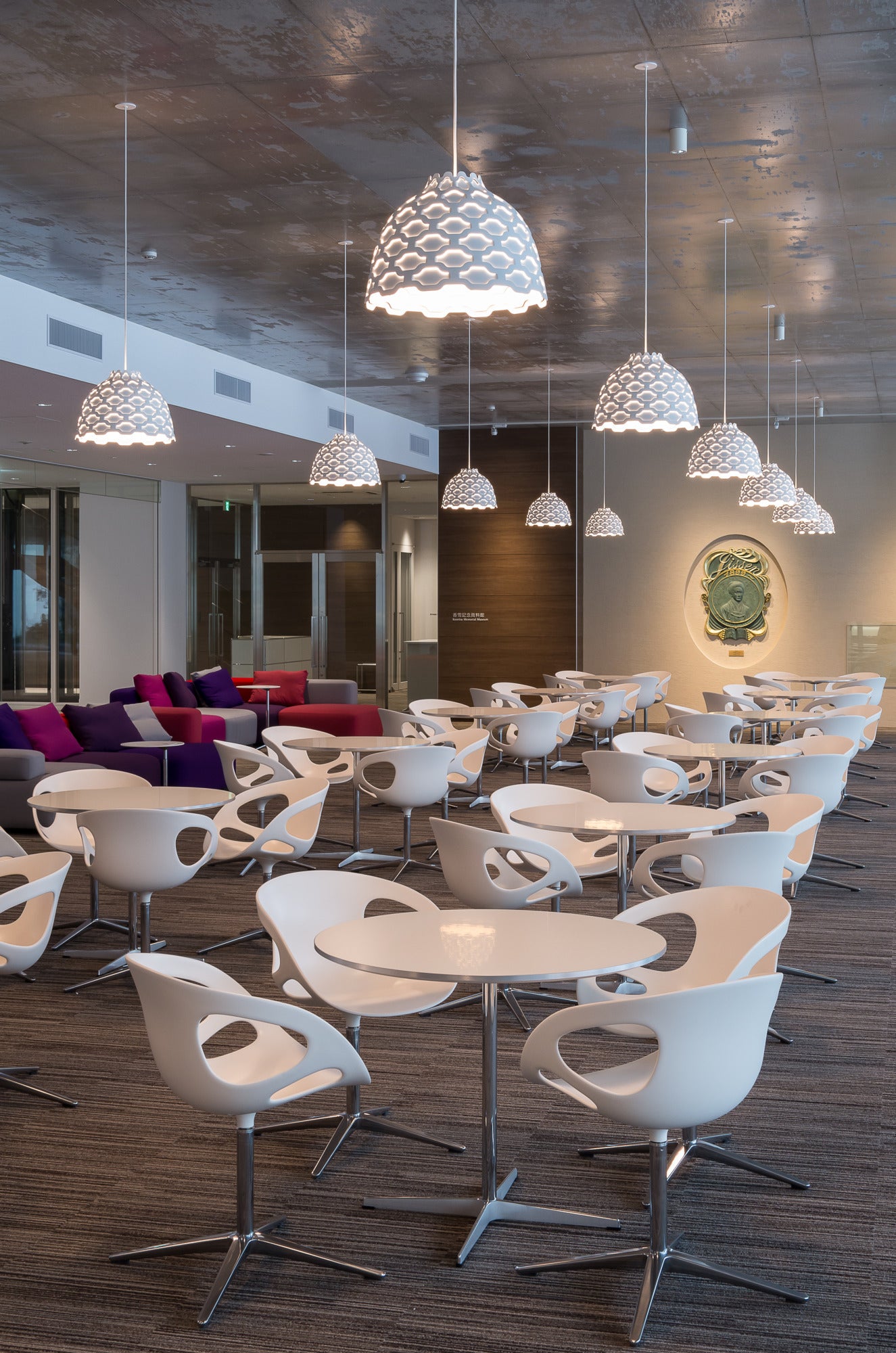 Závěsné svítidlo LC SHUTTERS bílé