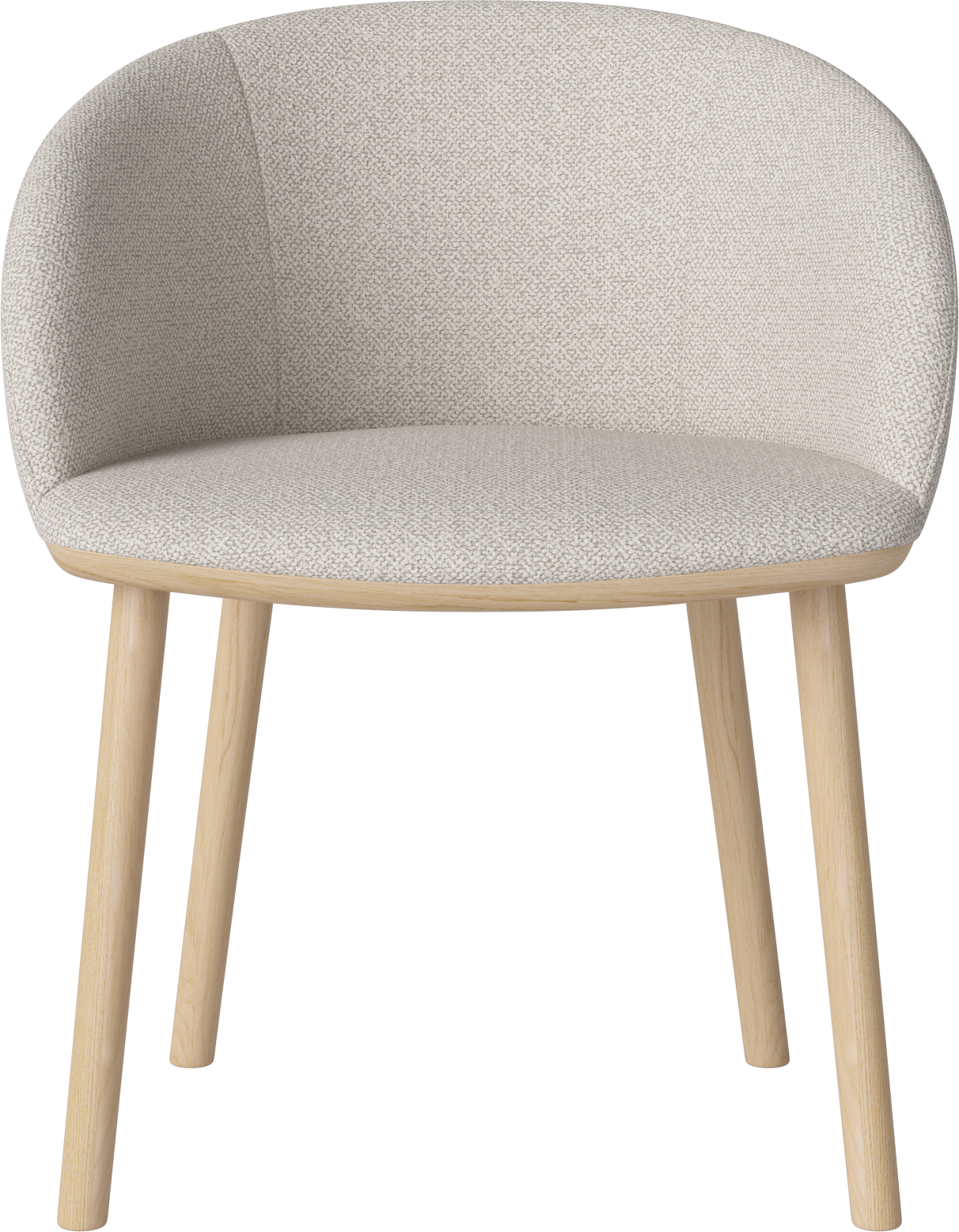 Chair Join Base made of bleached oak wood