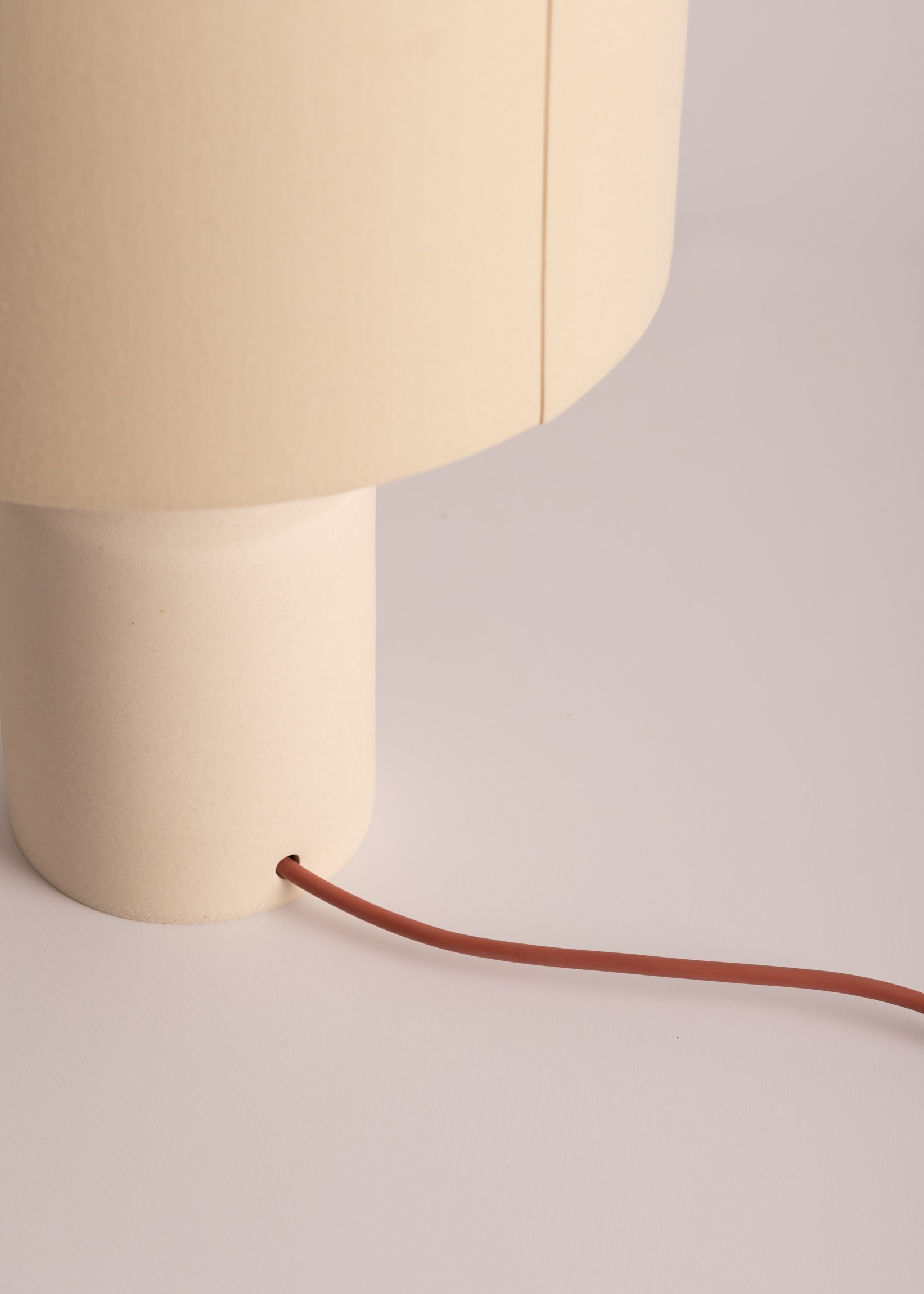 Ceramic Table Lamp JOSEF Ecru