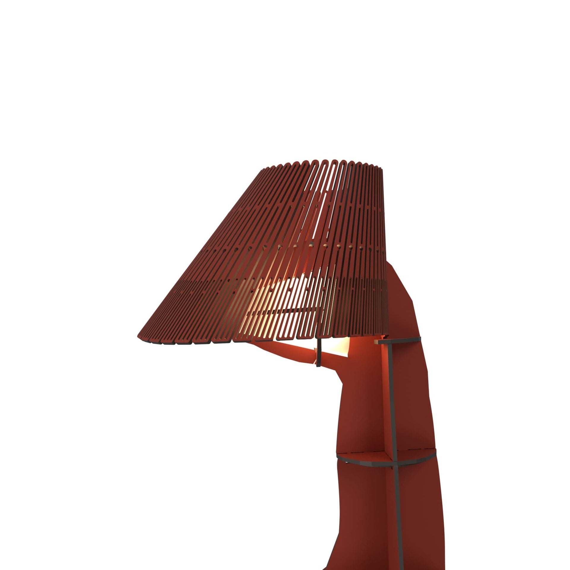 Lampa JUNON cihlová