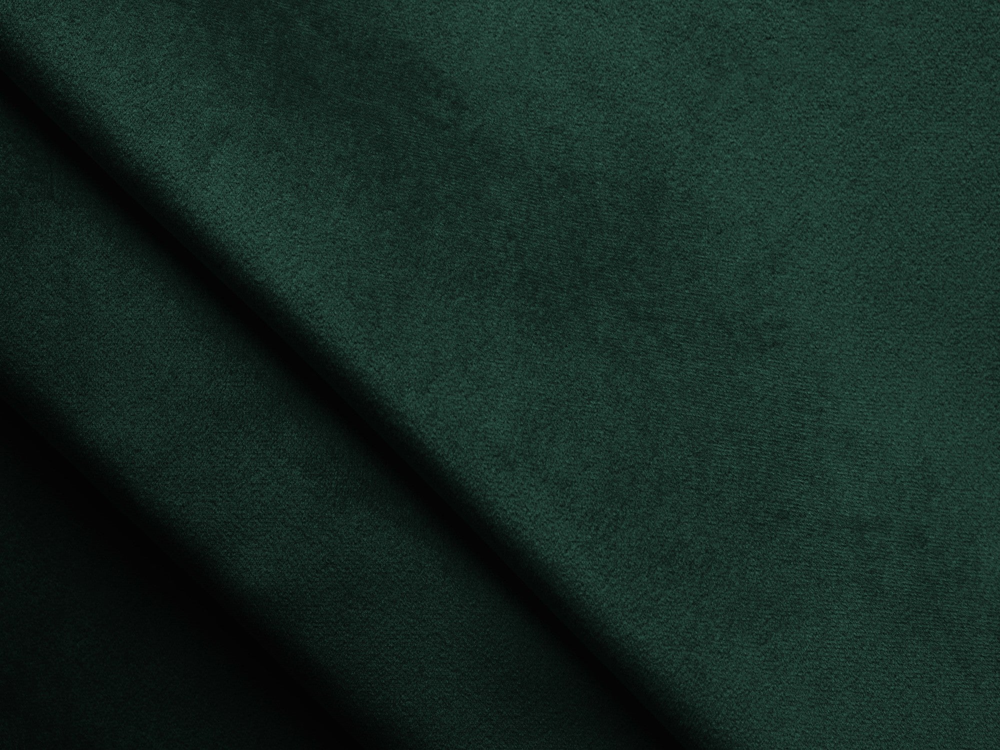 Sofa sametová 3-osobová s funkcí spaní KALENA lahvově zelená