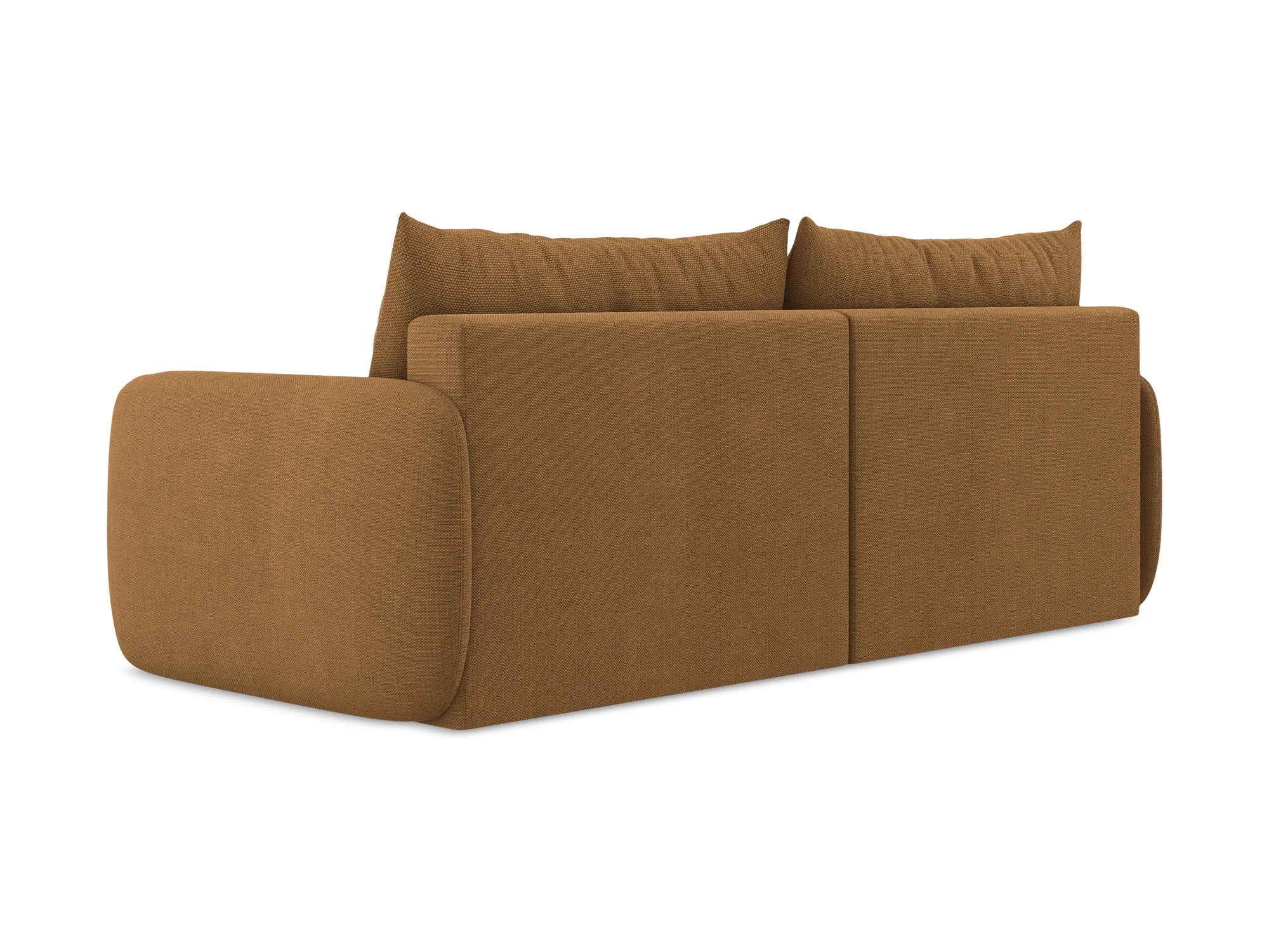 3-Seater Sofa with Sleeping Function KALENA Terracotta