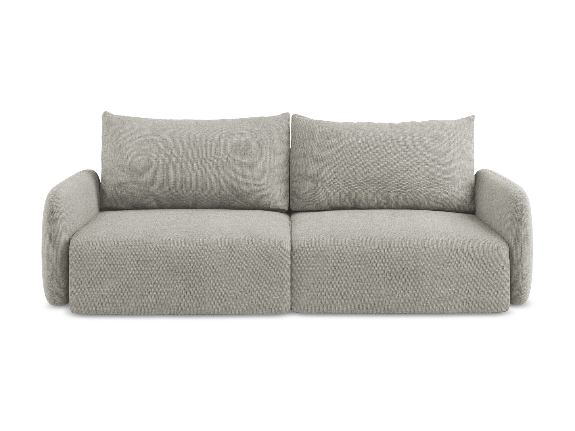 3-Seater Sofa with Sleeping Function KALENA Light Gray