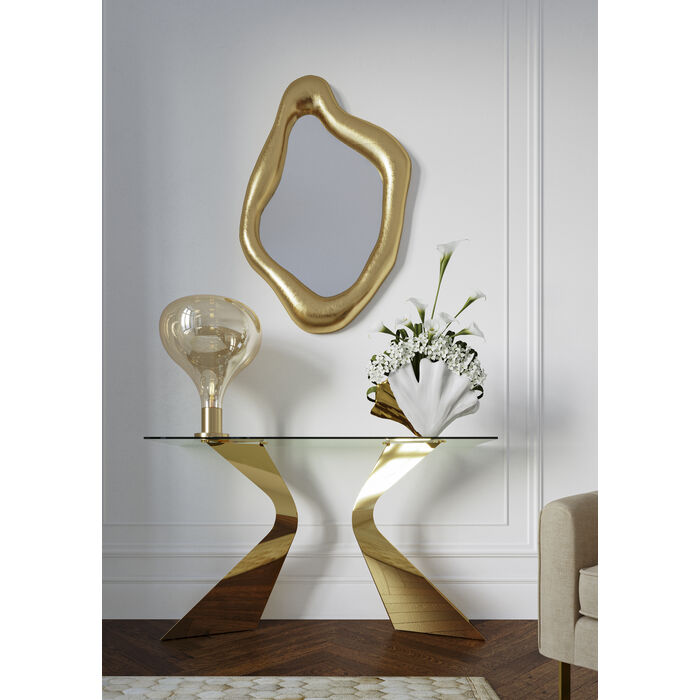 Glass Gloria Glass Console