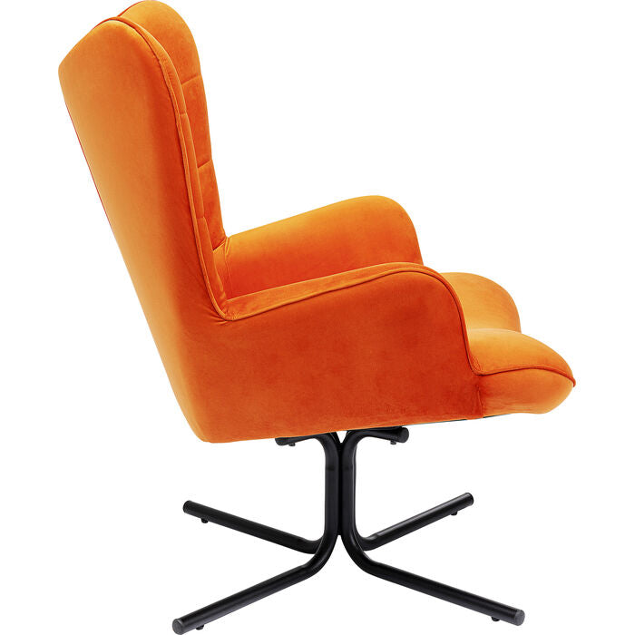 Oscar Oscar rotary armchair velvet