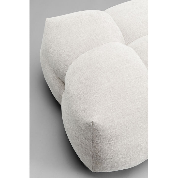 Puf SALAMANCA krémový šenil