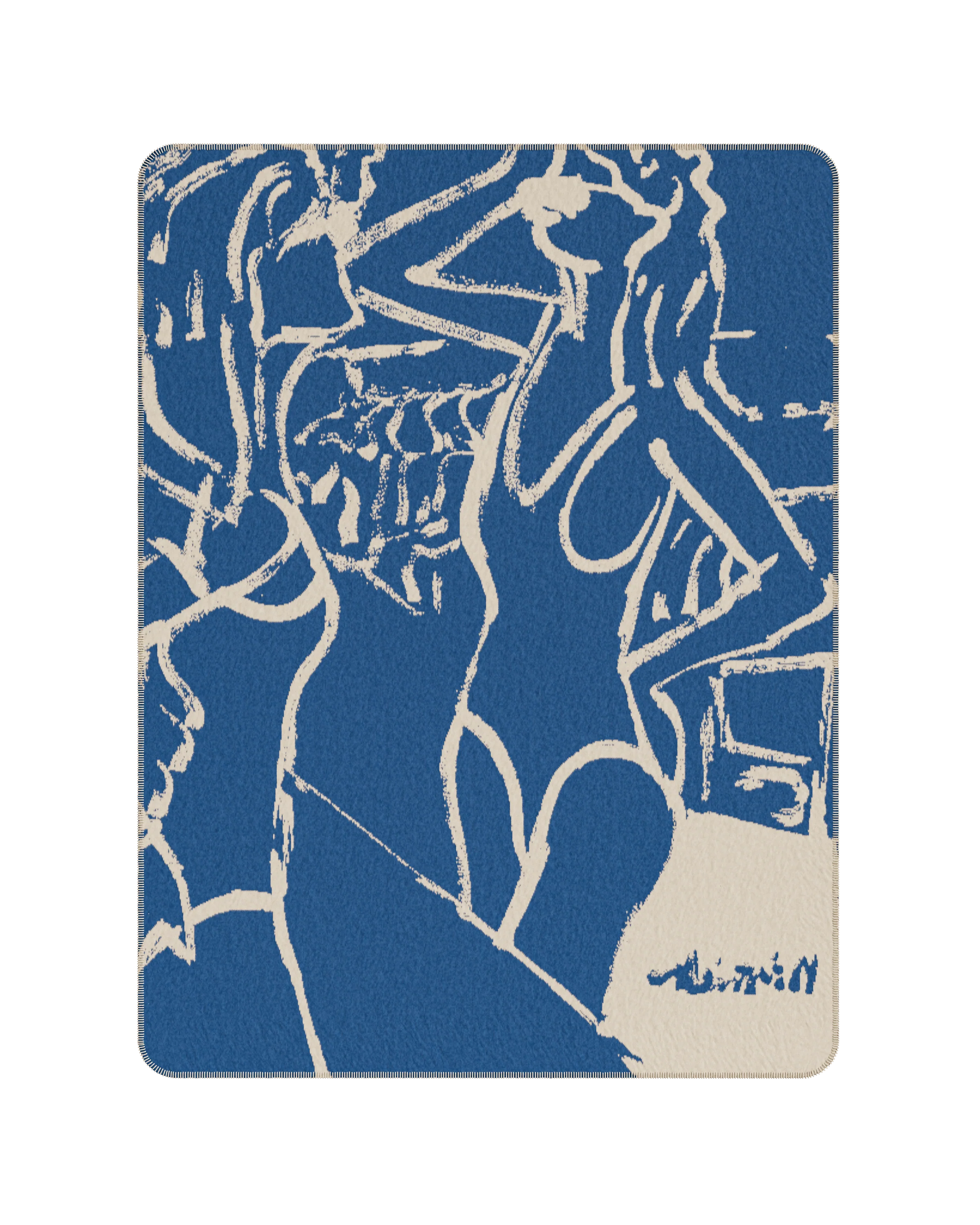 Koc M. Żytniak x Feum sand beige and sea blue