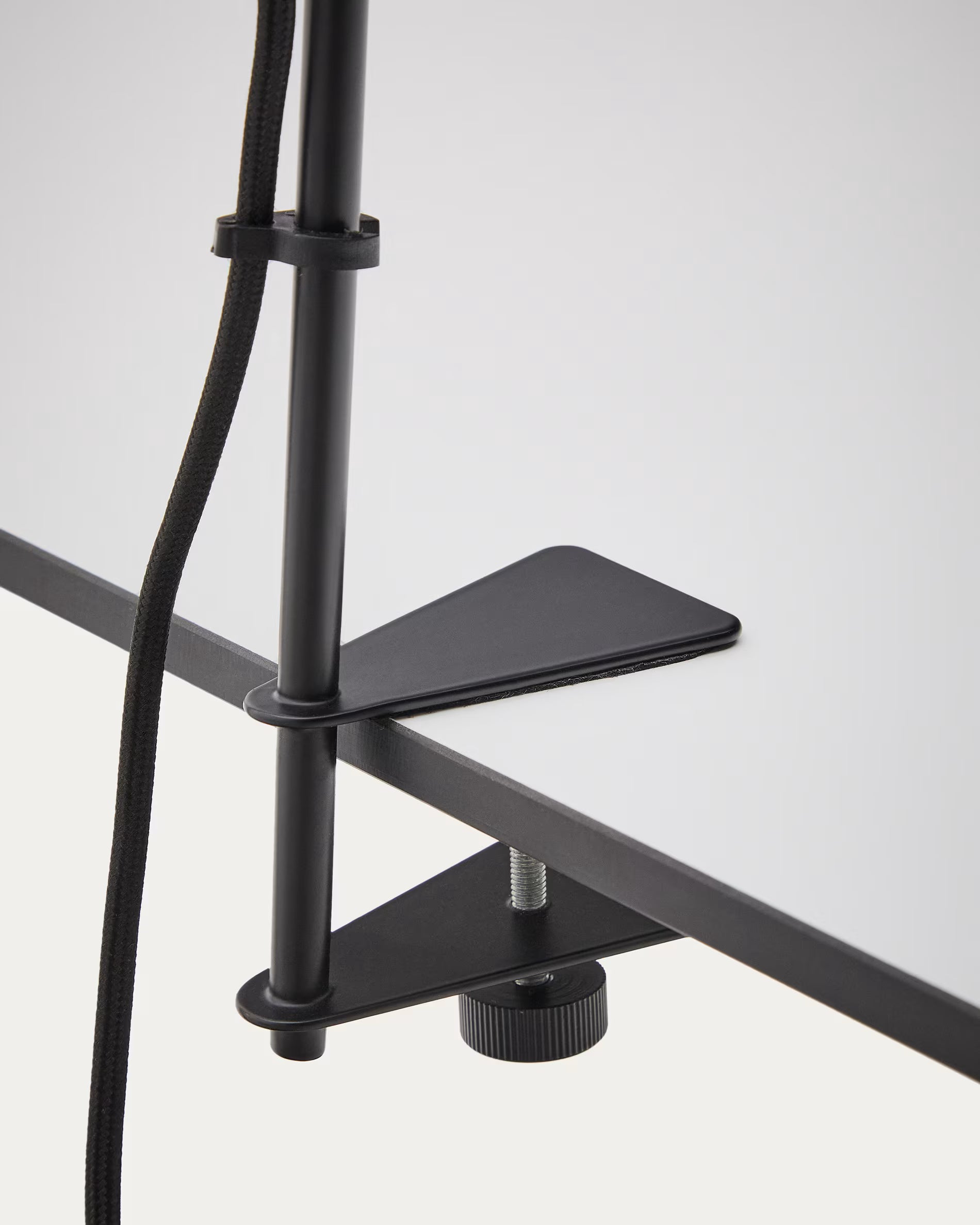 Desk lamp with clip JULA black