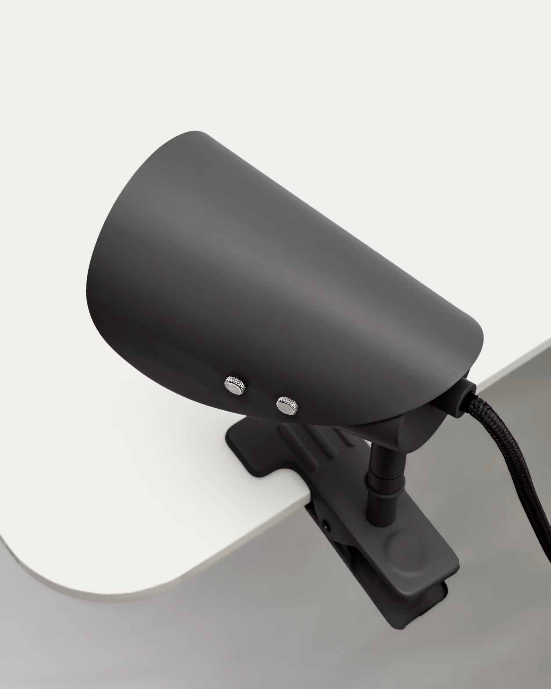 Desk lamp with clip JULA black