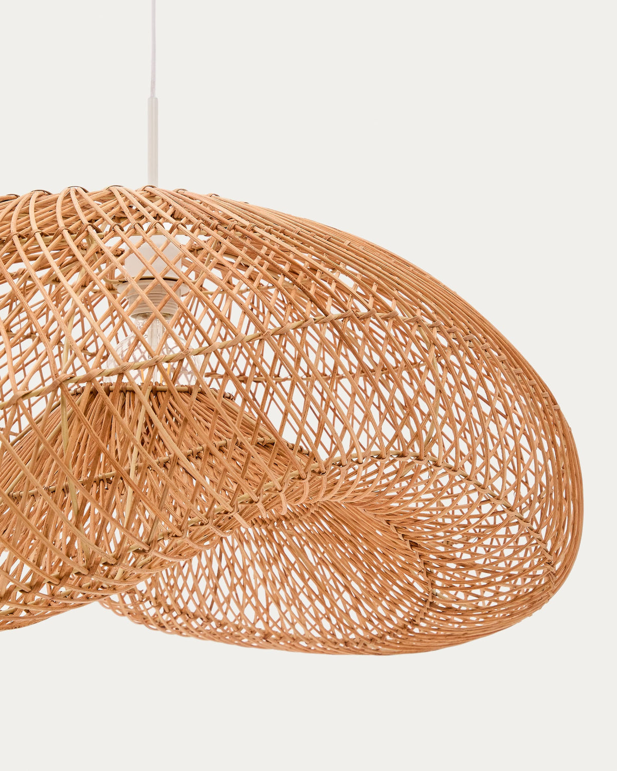 Abażur ISORA naturalny rattan – ujęcie 10