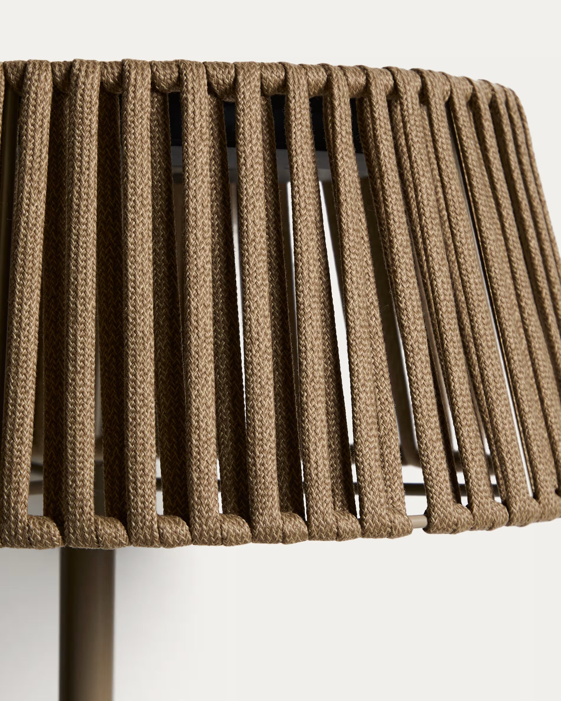 Beige Solar Floor Garden Lamp ALDET