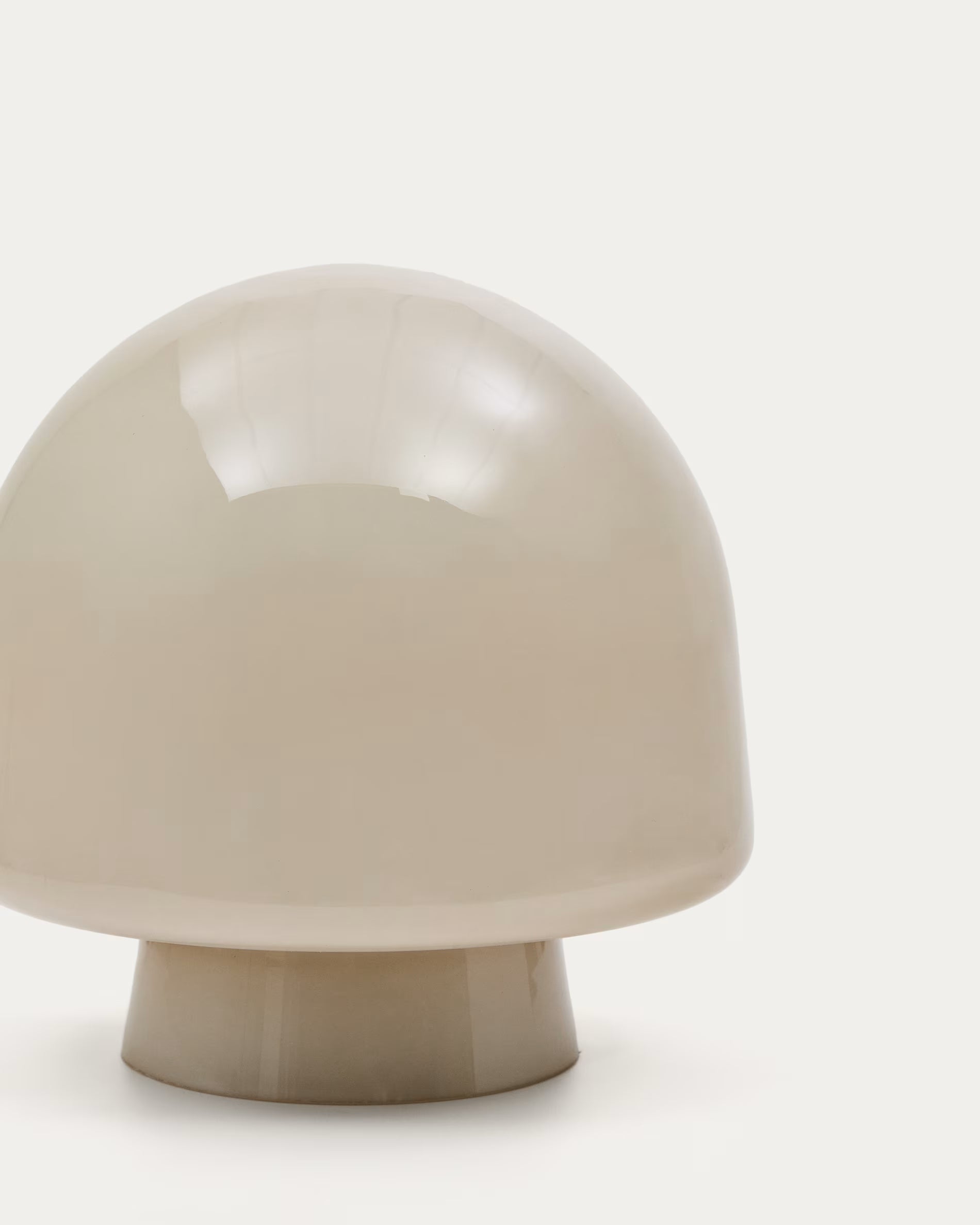 Lampa stołowa REIG szare szkło