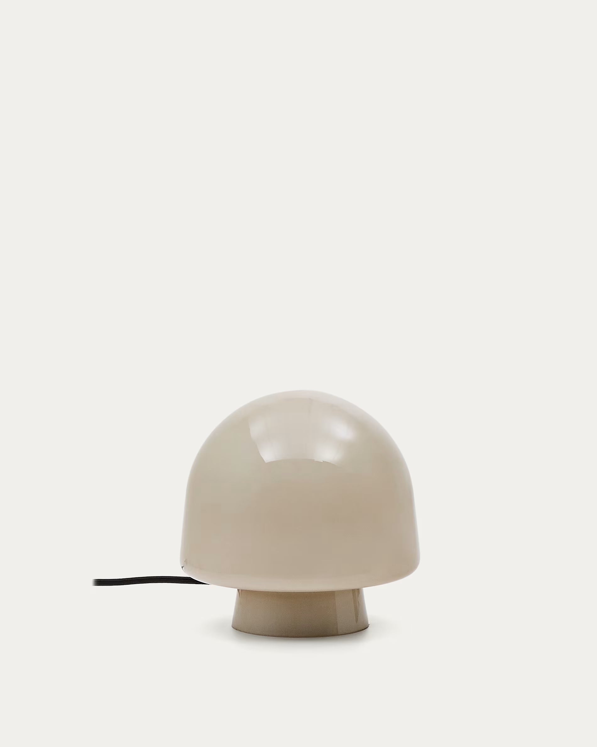 Lampa stołowa REIG szare szkło