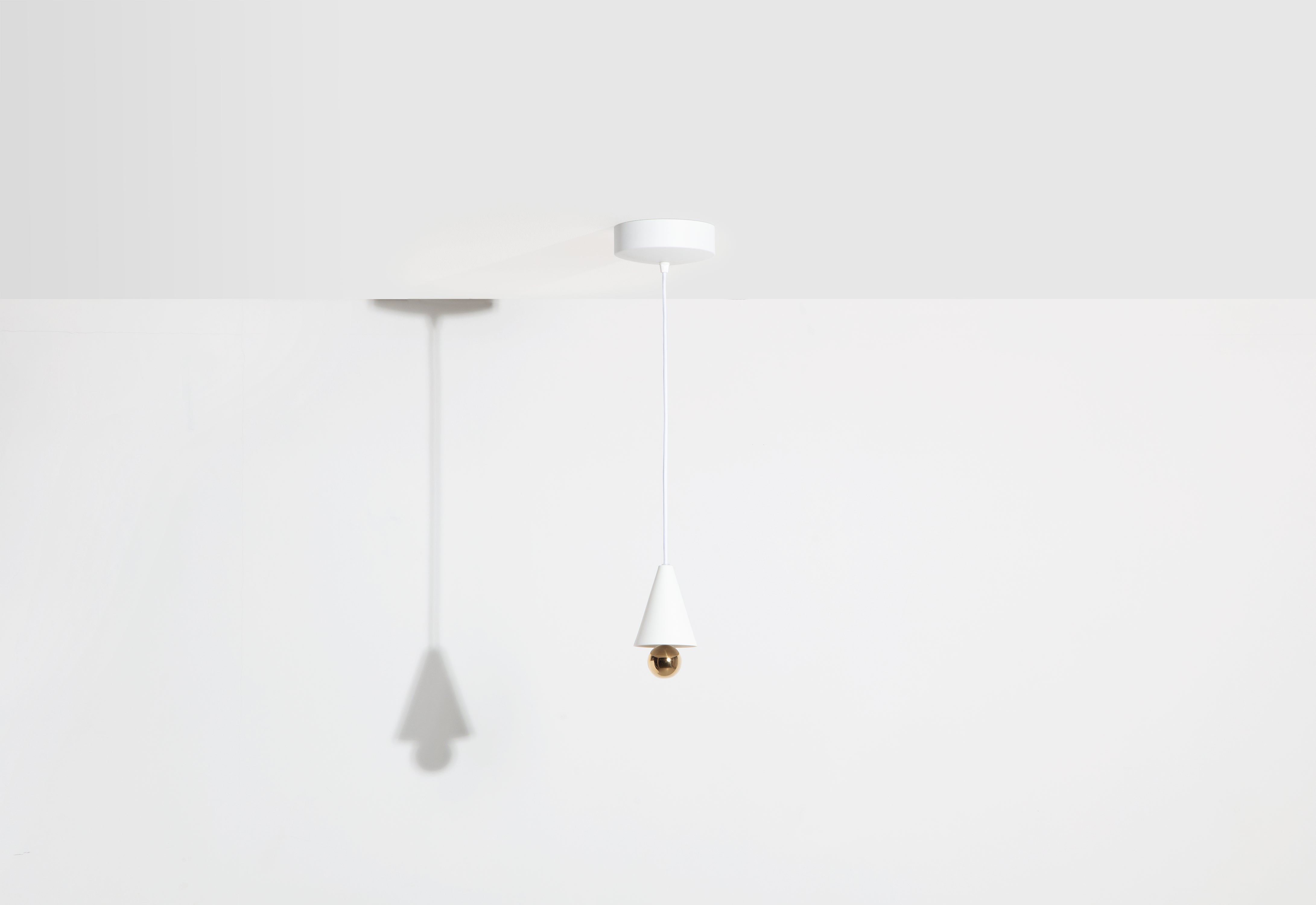 Lampa wisząca CHERRY biały – Petite Friture
