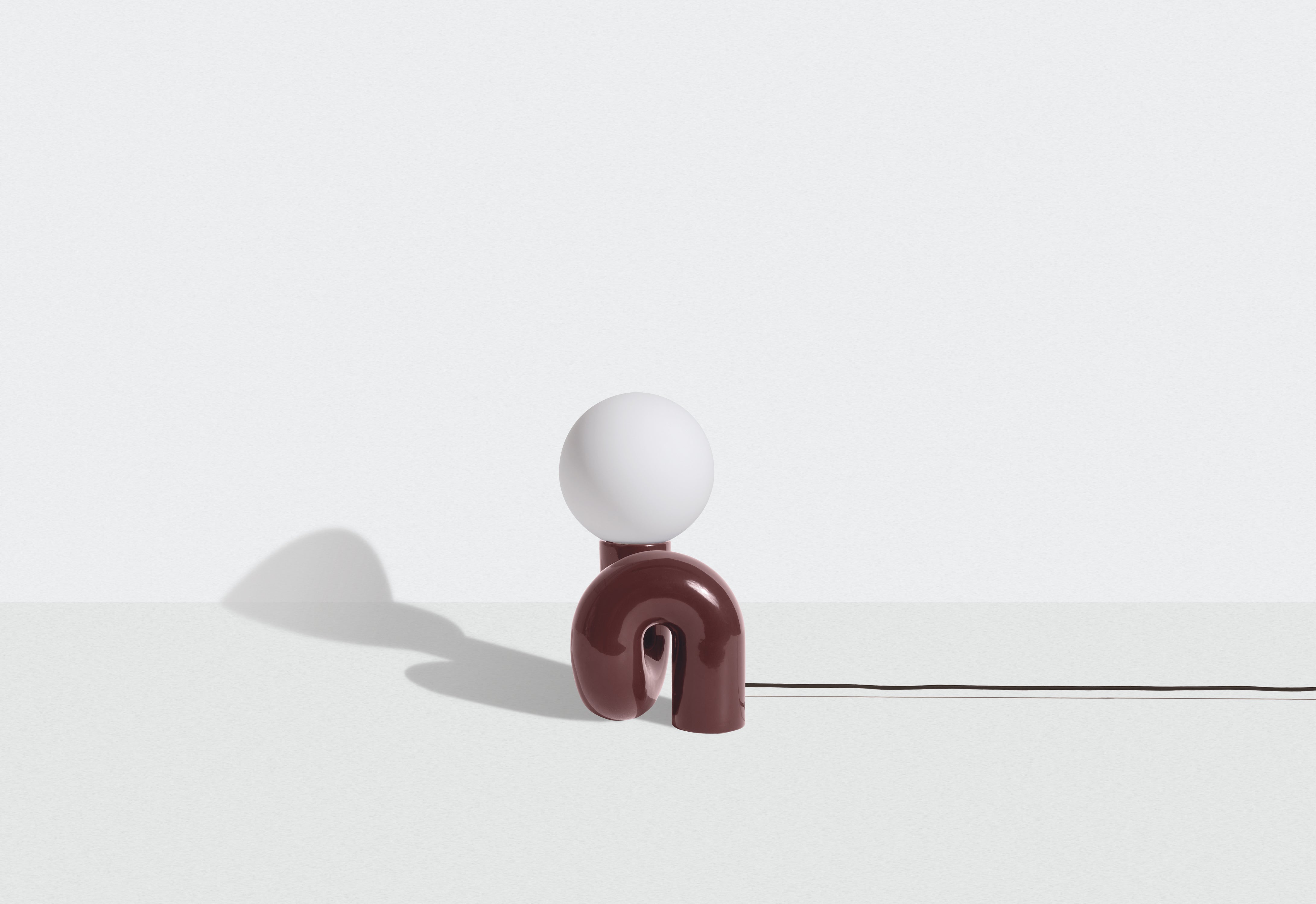 Lampa stołowa NEOTENIC wiśniowy – Petite Friture