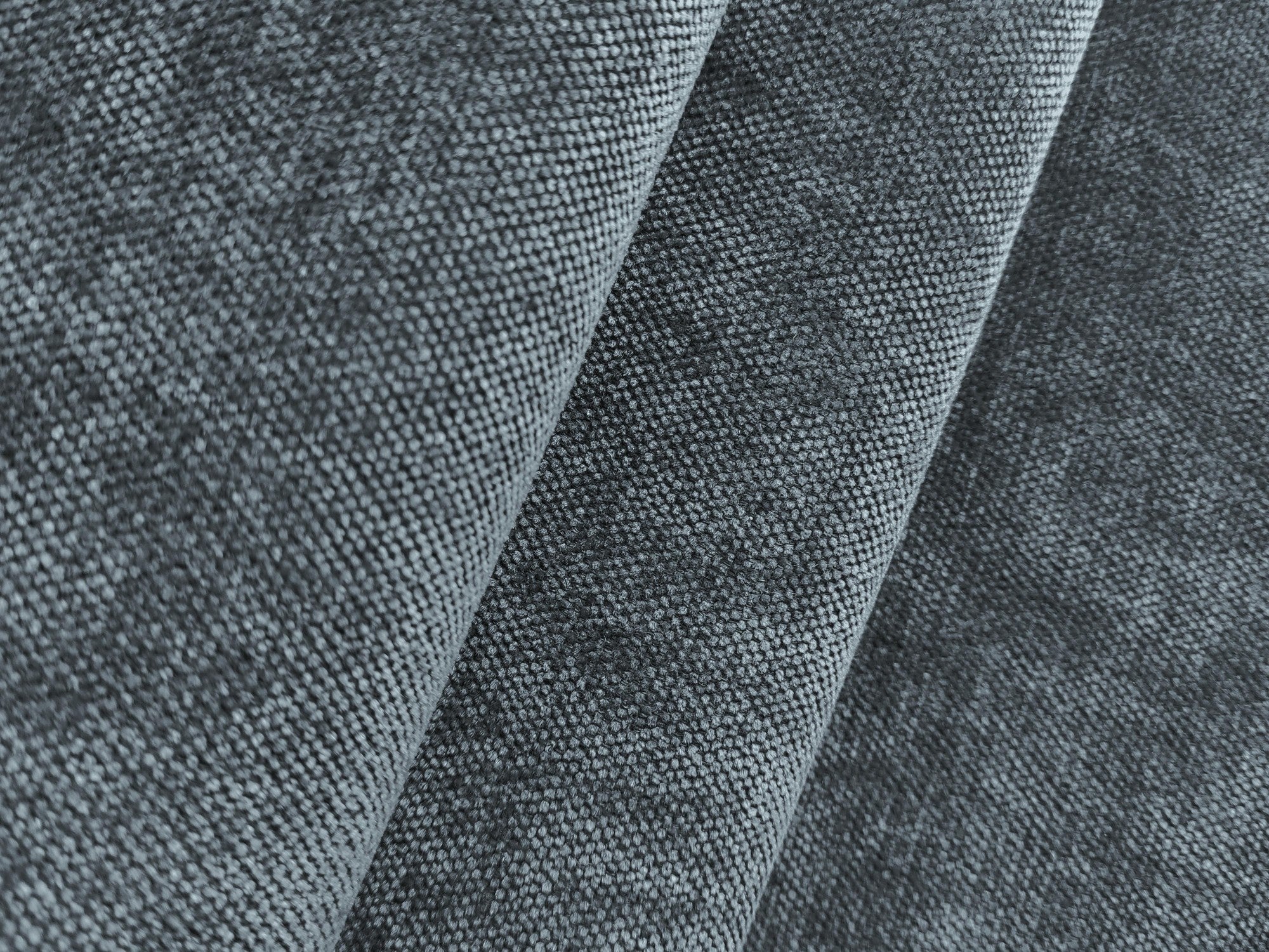 3-Seater Sofa with Sleeping Function LEILA Denim Blue Chenille
