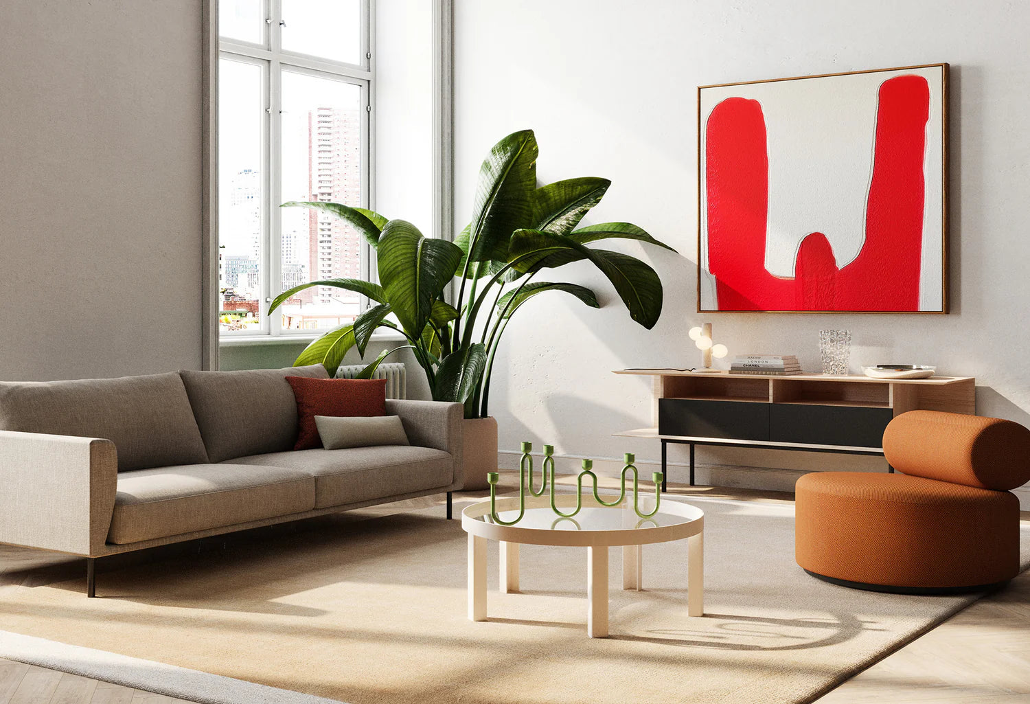 SINCLAIR Armchair in Pistachio Green