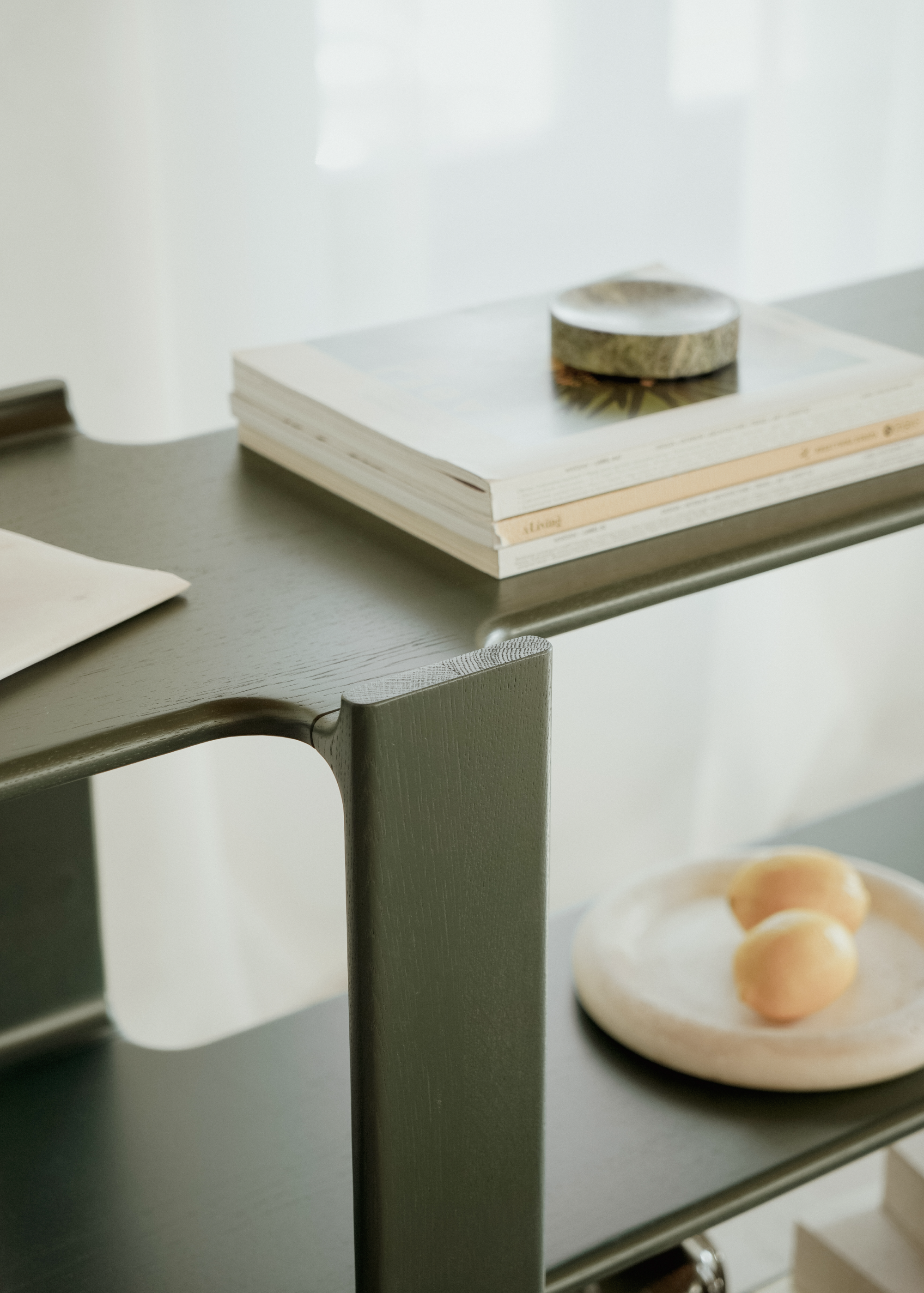 LIGO DUO Oak Wood Shelf