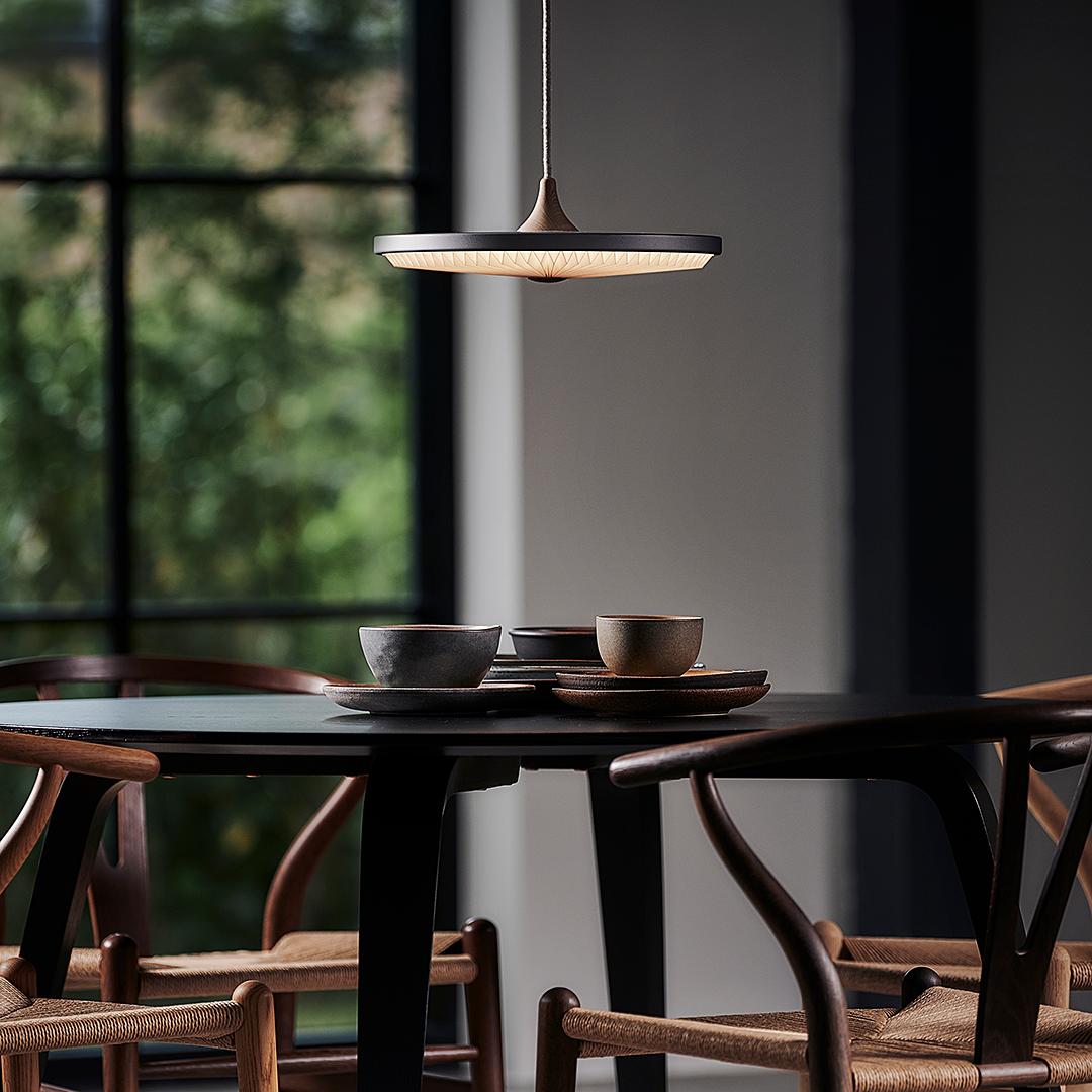 Závěsné svítidlo MODEL 198 SOLEIL uzený dub