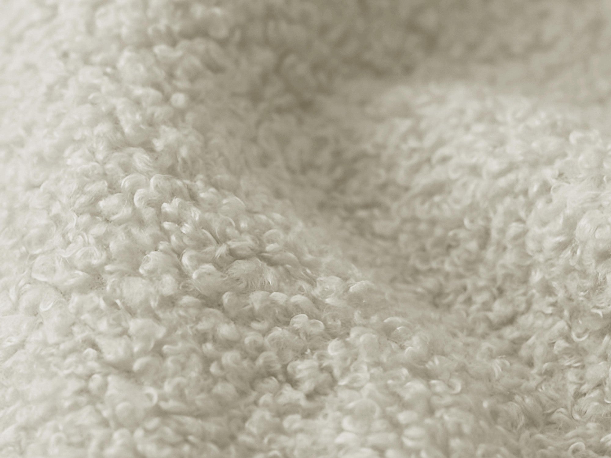 Pohovka 3-osobová s funkcí spaní LOHI světle béžová boucle