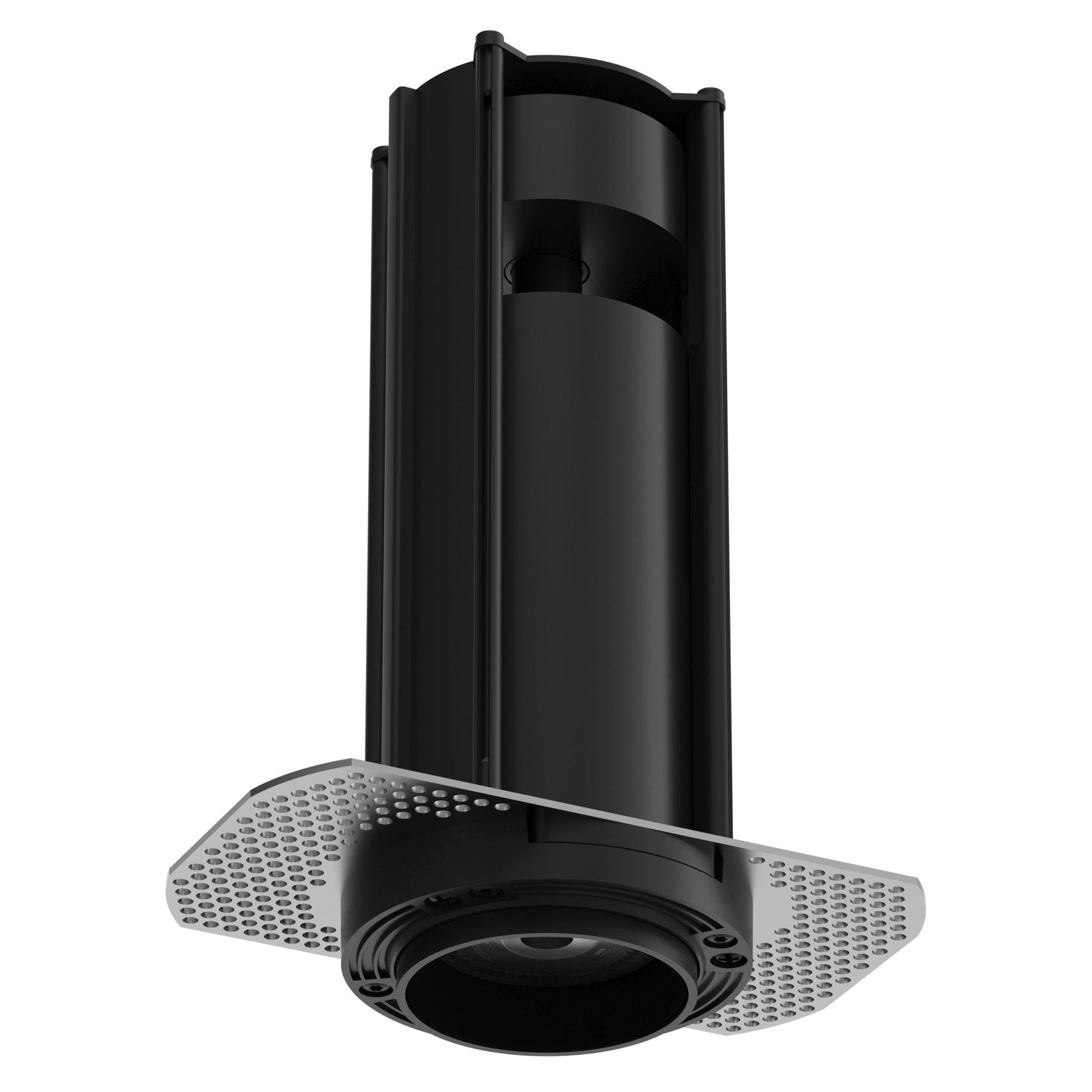 LP 051 SEMI-RECESSED black recessed spotlight
