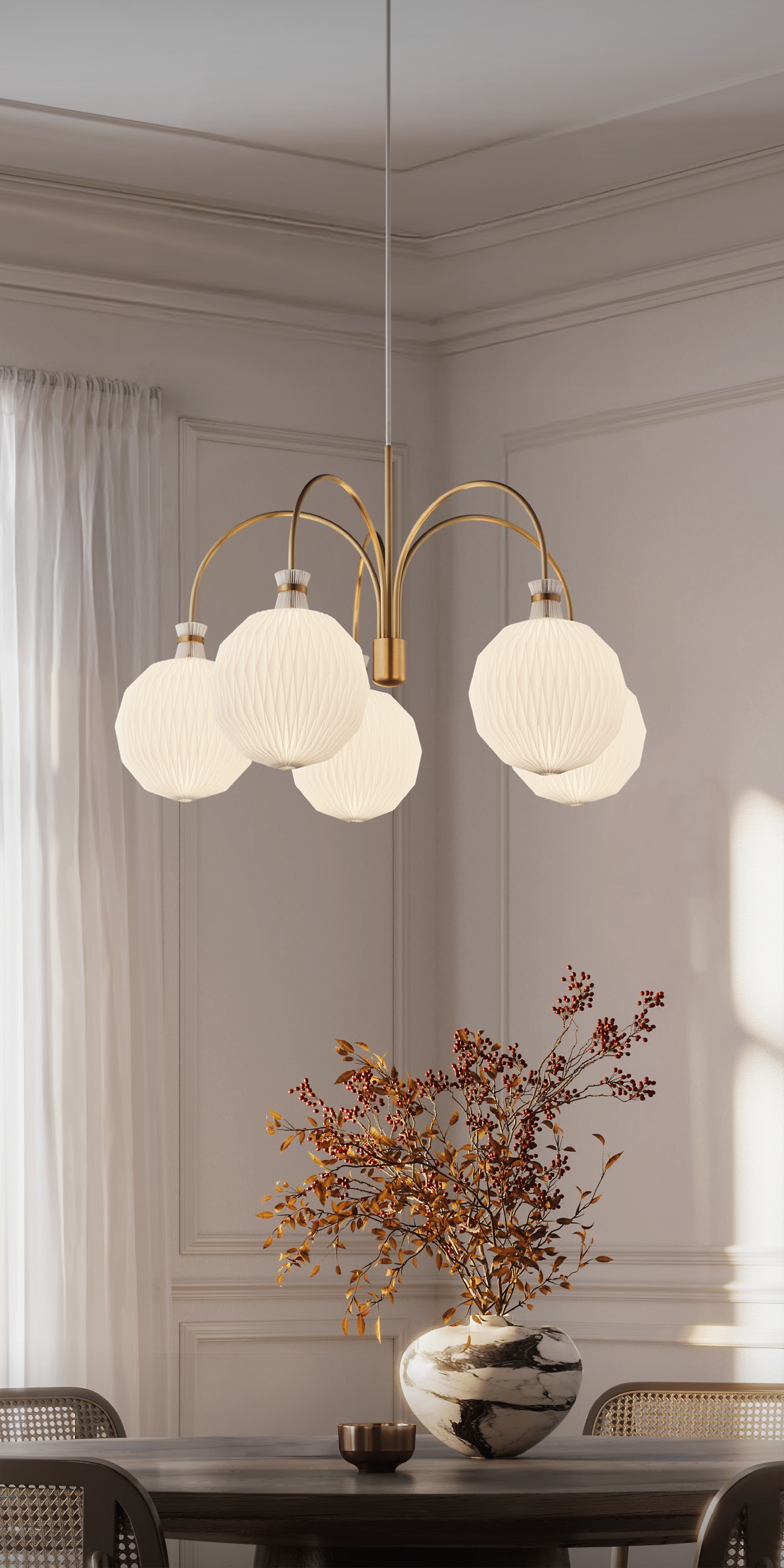 Chandelier 101 LEGACY white