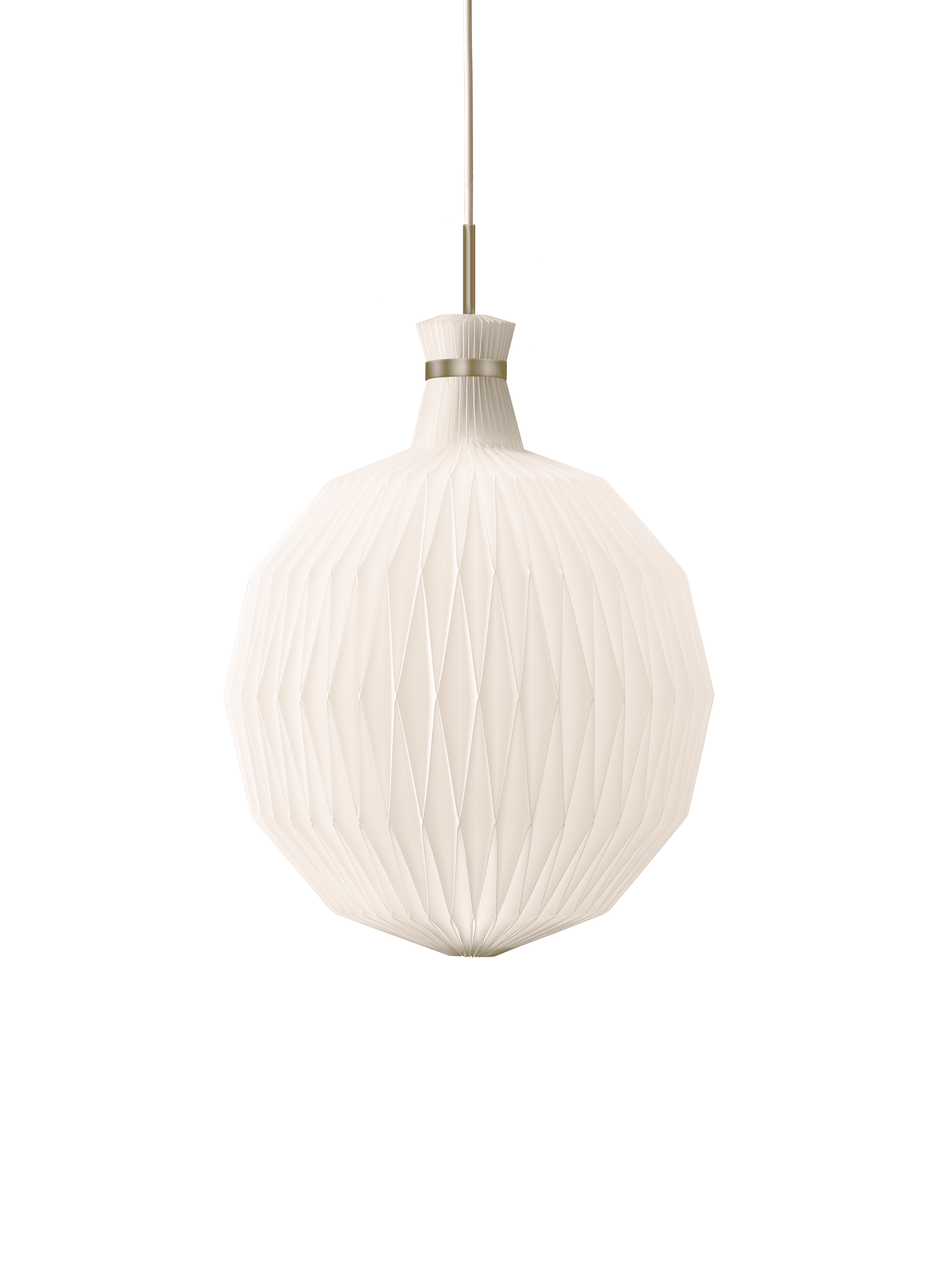 Suspension for lamp MODEL 101 brushed brass
