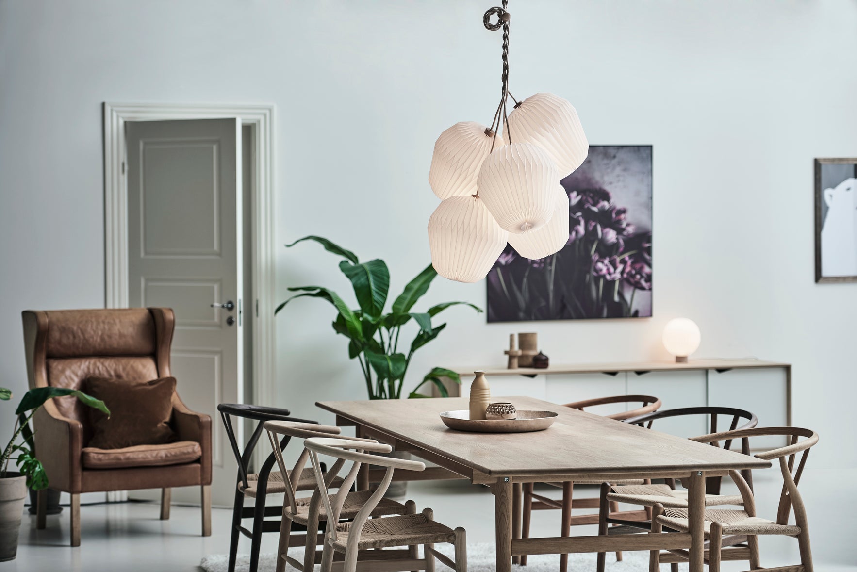 Závěsné svítidlo MODEL 130 BOUQUET 5 bílá