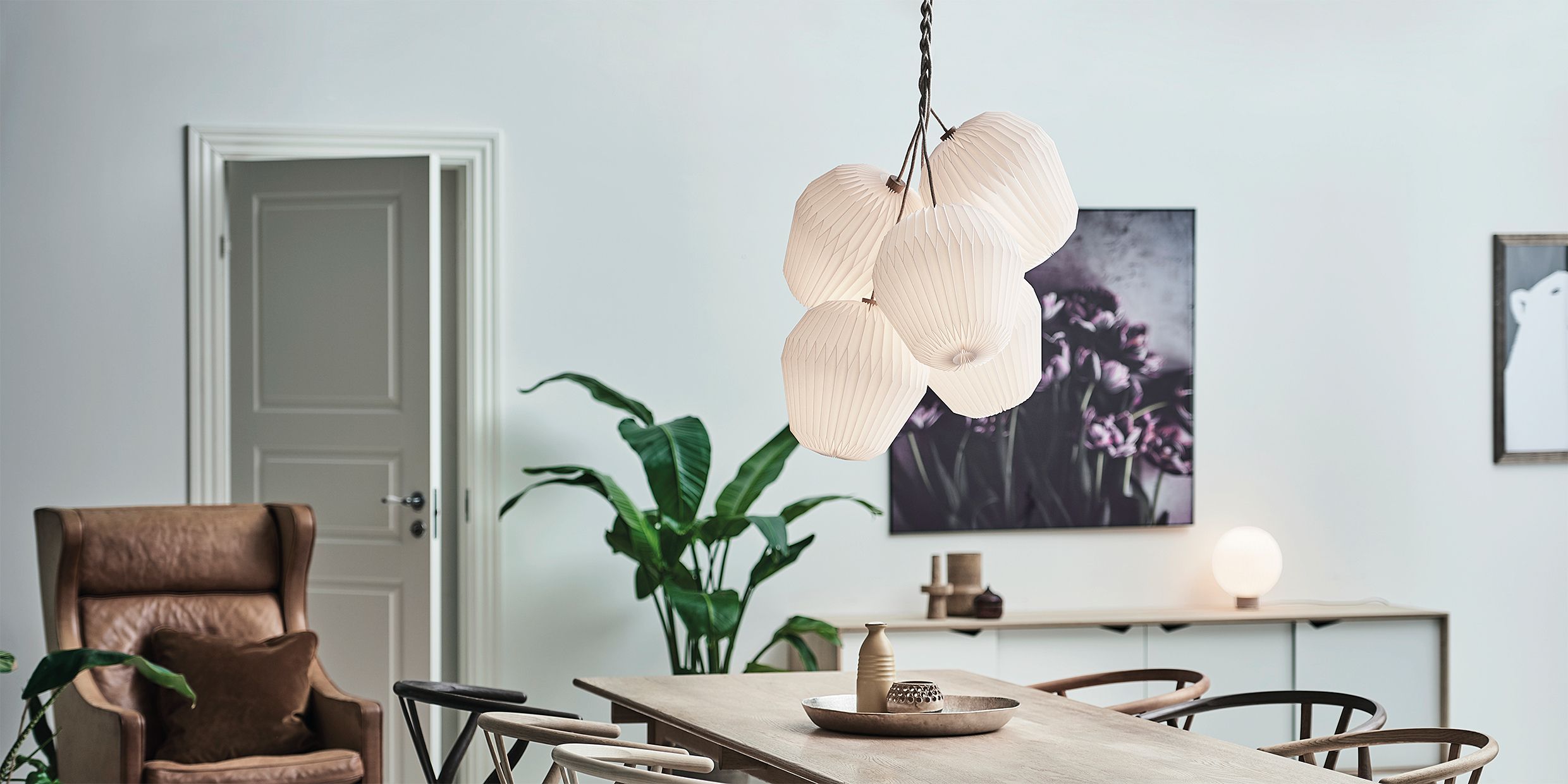 Závěsné svítidlo MODEL 130 BOUQUET 5 bílá