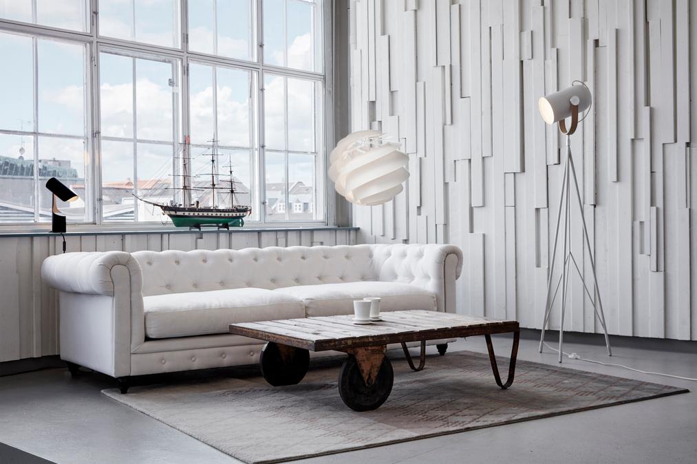 Hanging Lamp MODEL 1313 SWIRL 3 white