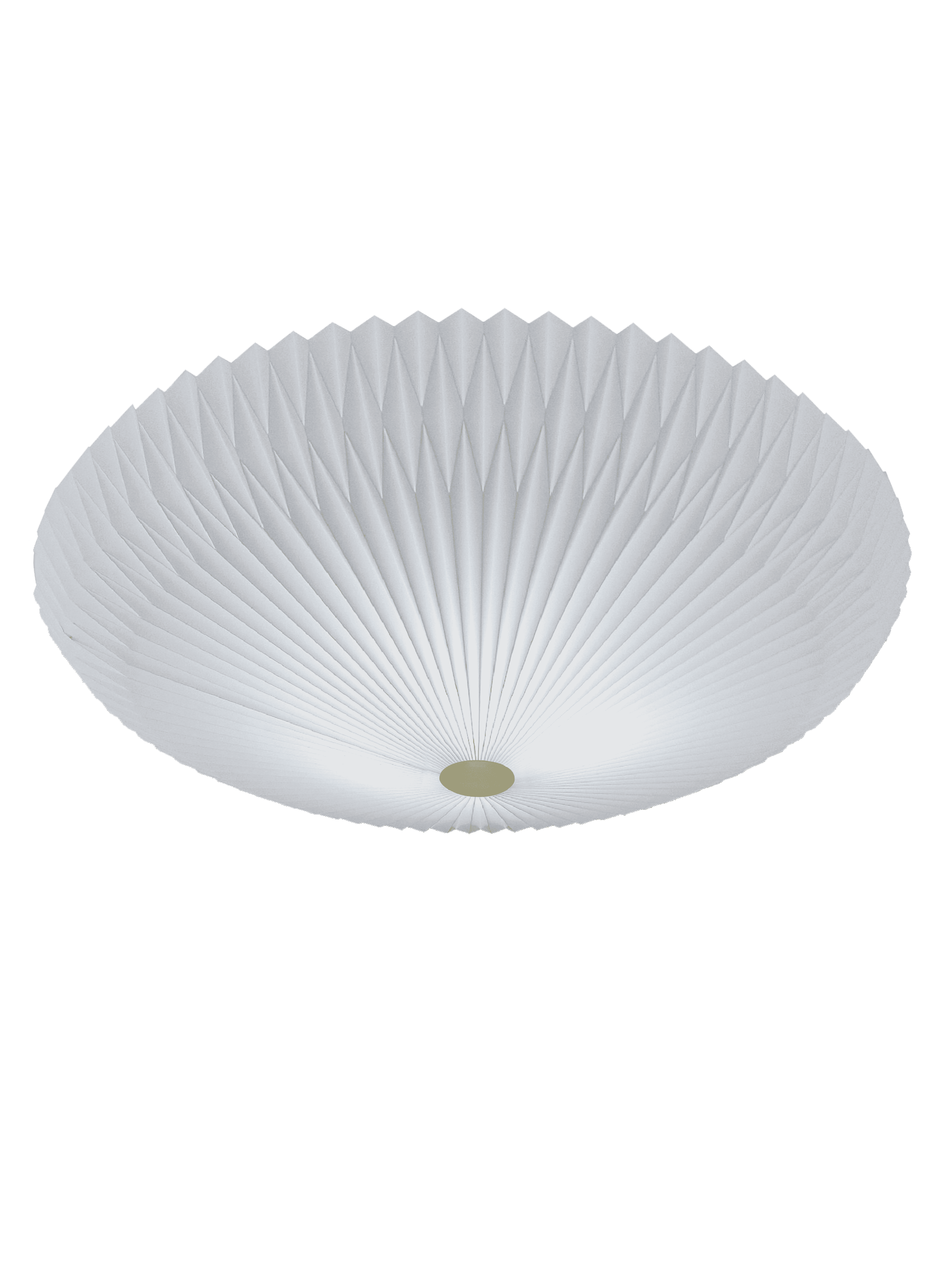 Plafon MODEL 23 biały z mosiężnym