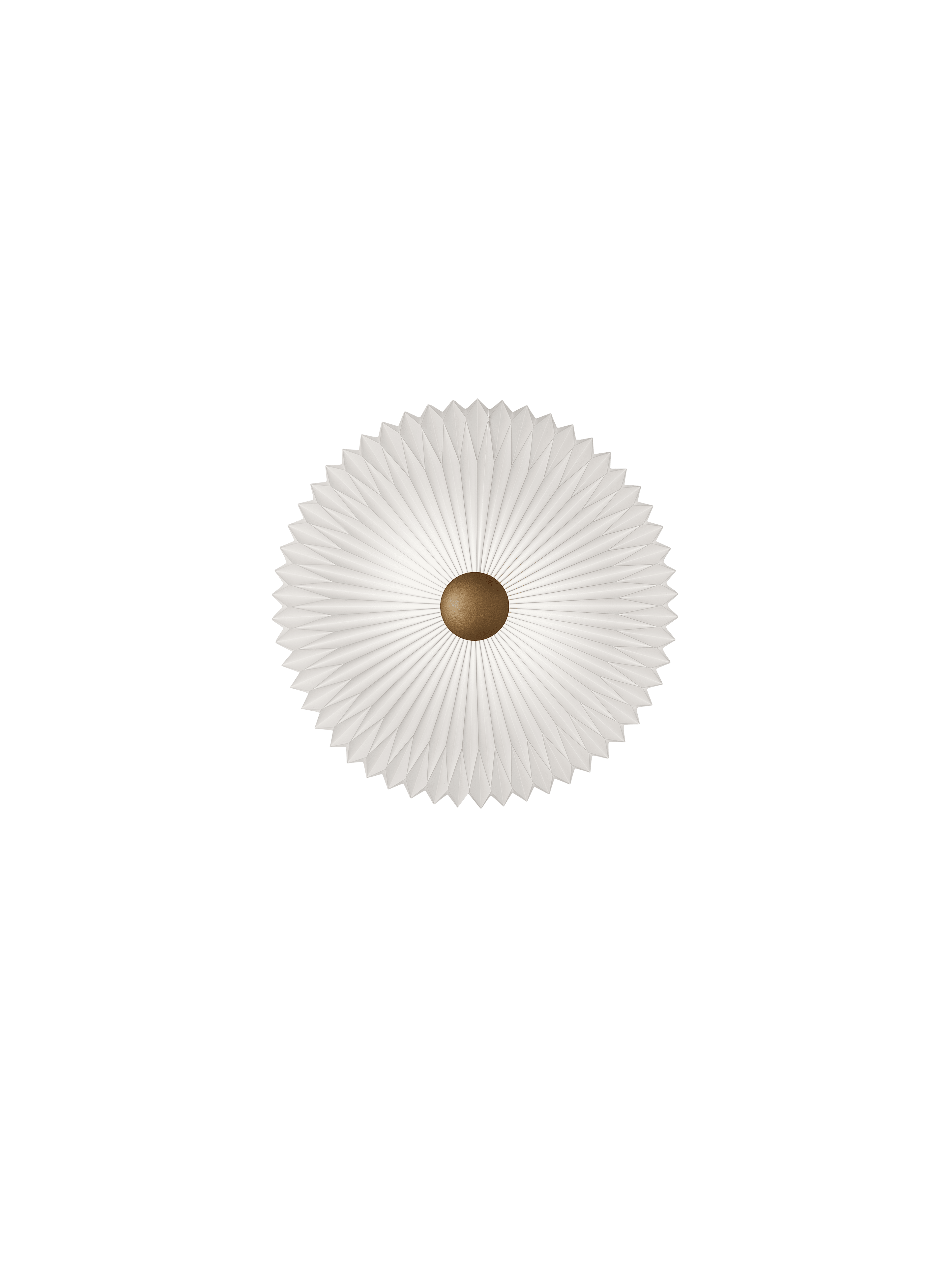 Wall Lamp MODEL 23 white with gold