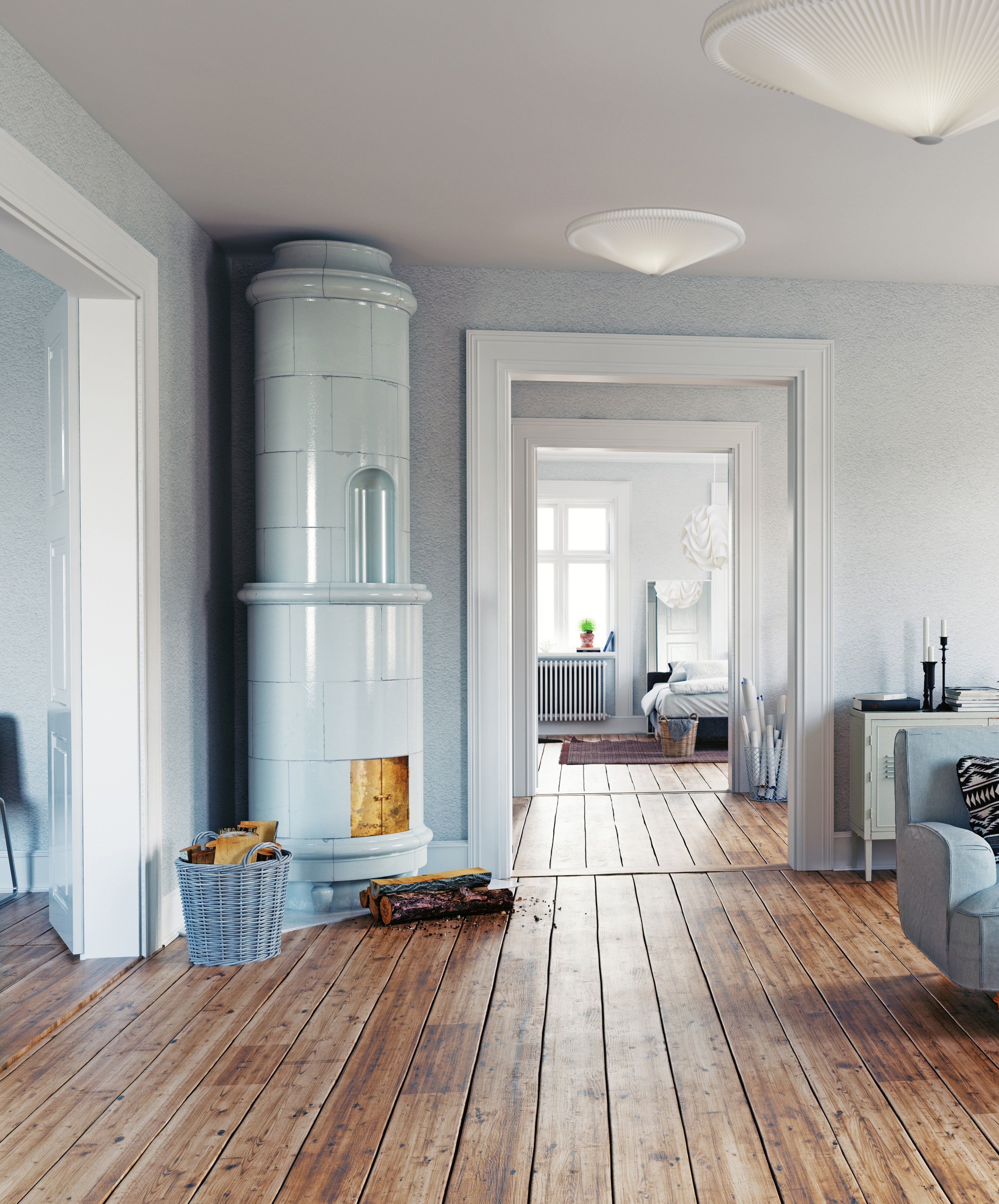 Plafon MODEL 26 biały