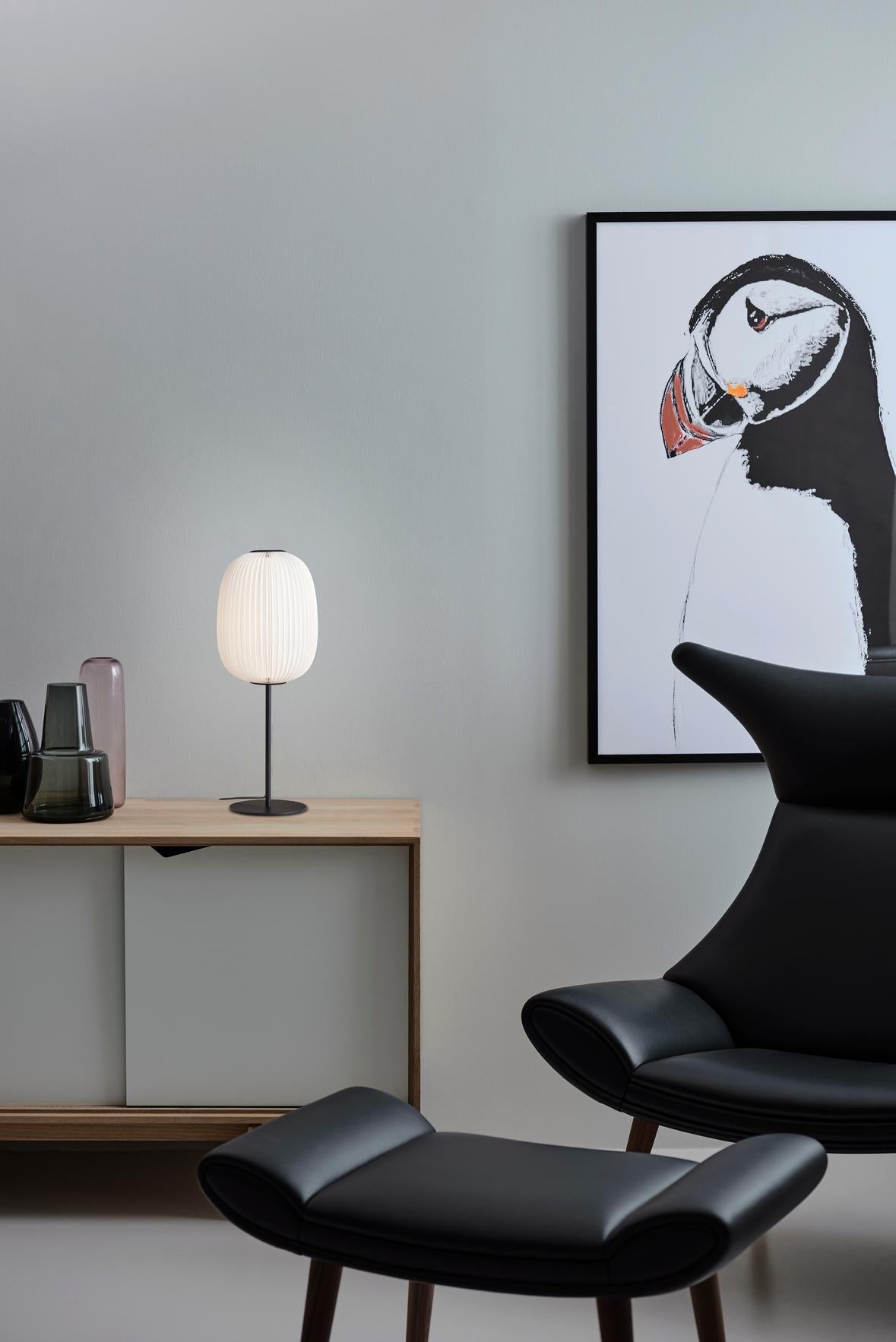 Stolní lampa MODEL 335 LAMELLA bílá