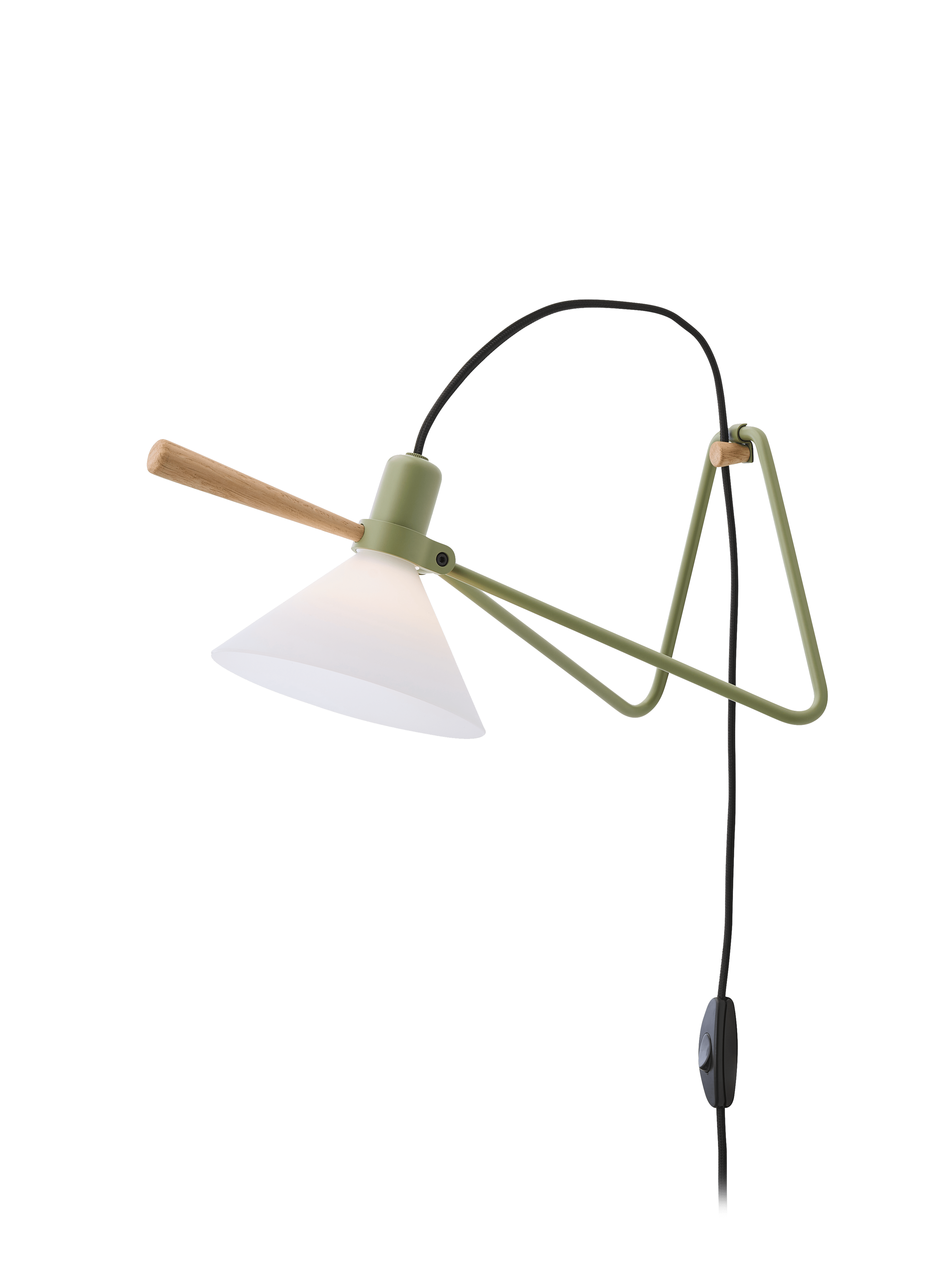 Table lamp MODEL 356 SPOT olive