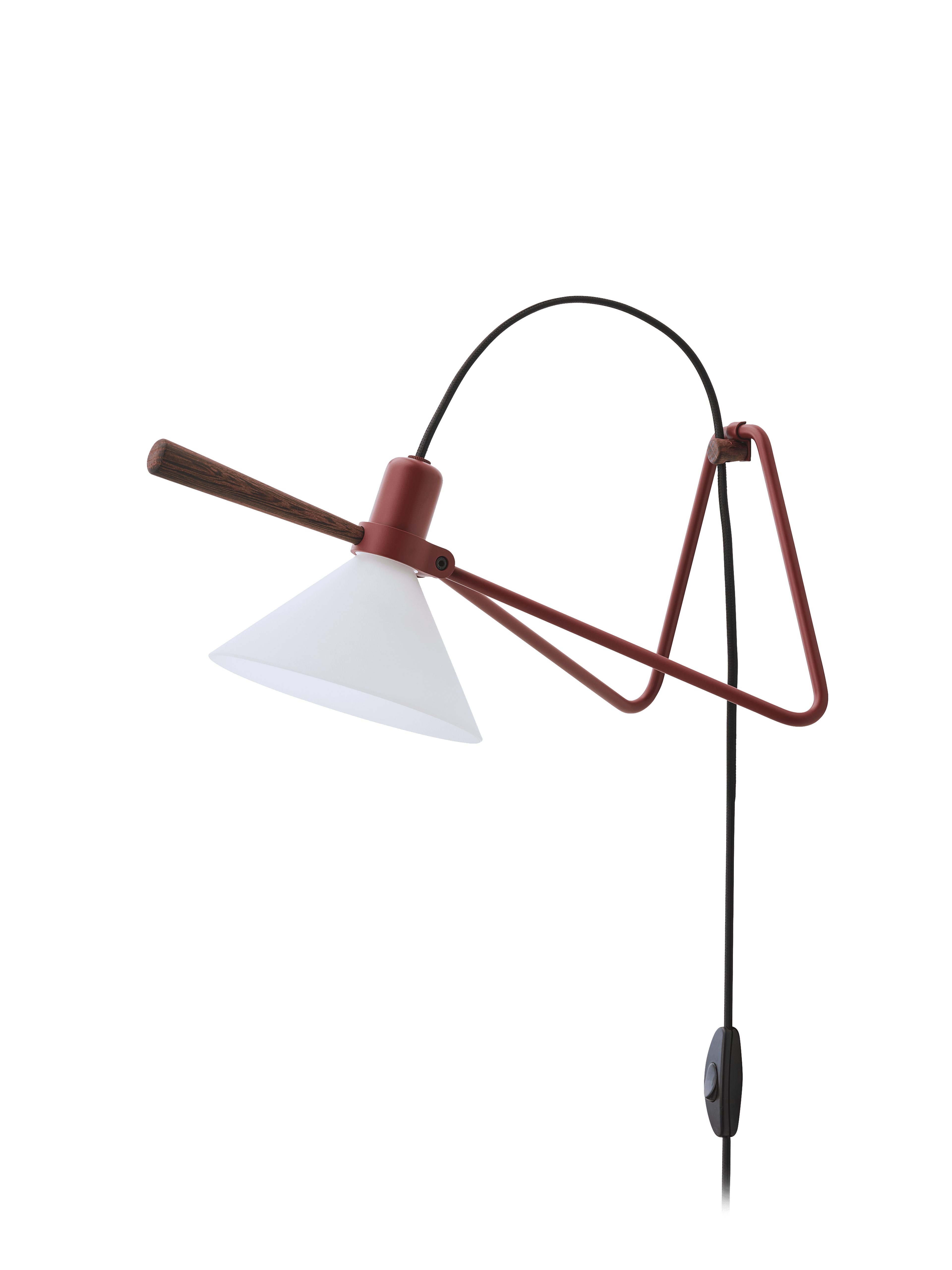 Table lamp MODEL 356 SPOT red