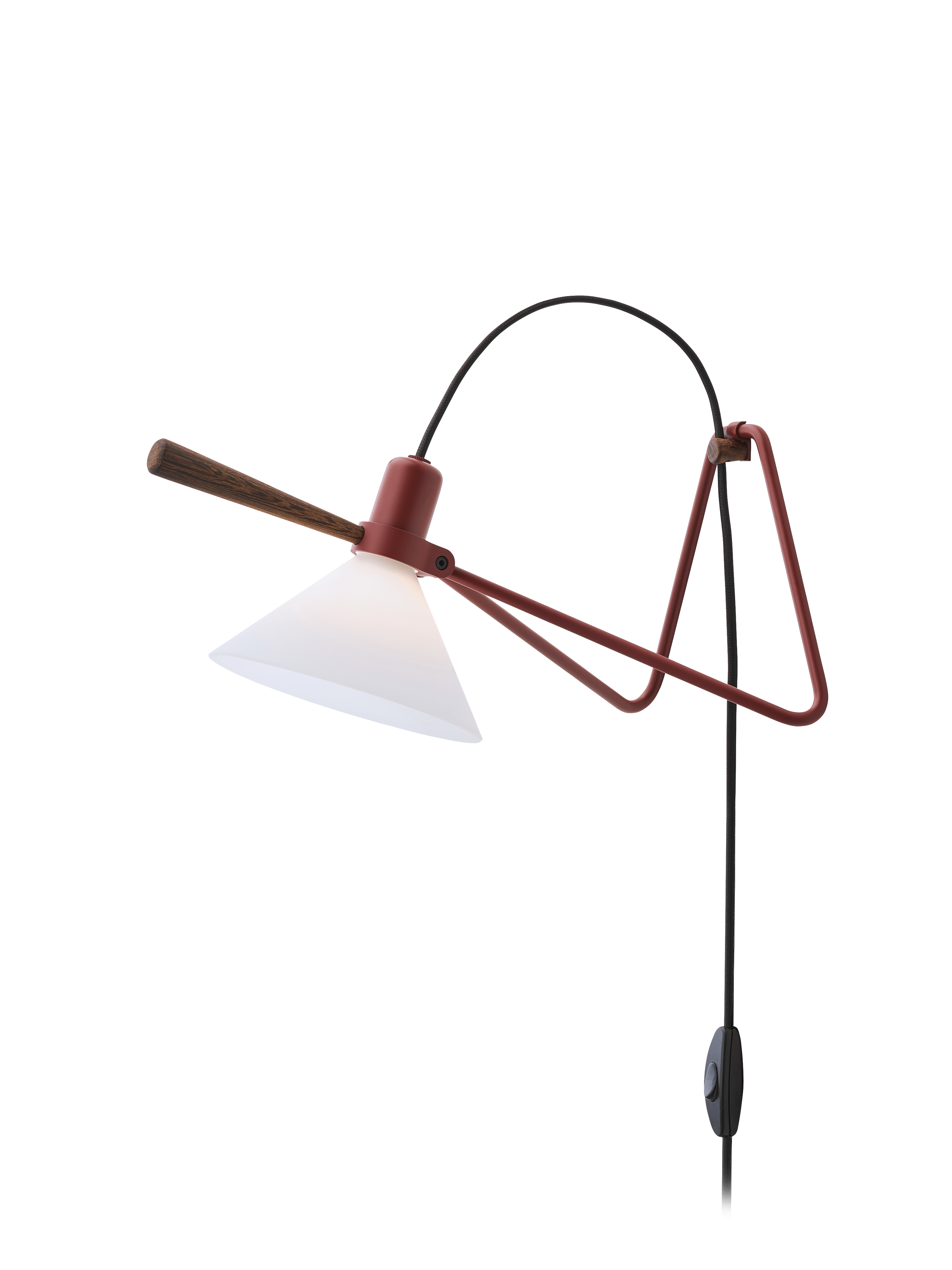 Table lamp MODEL 356 SPOT red