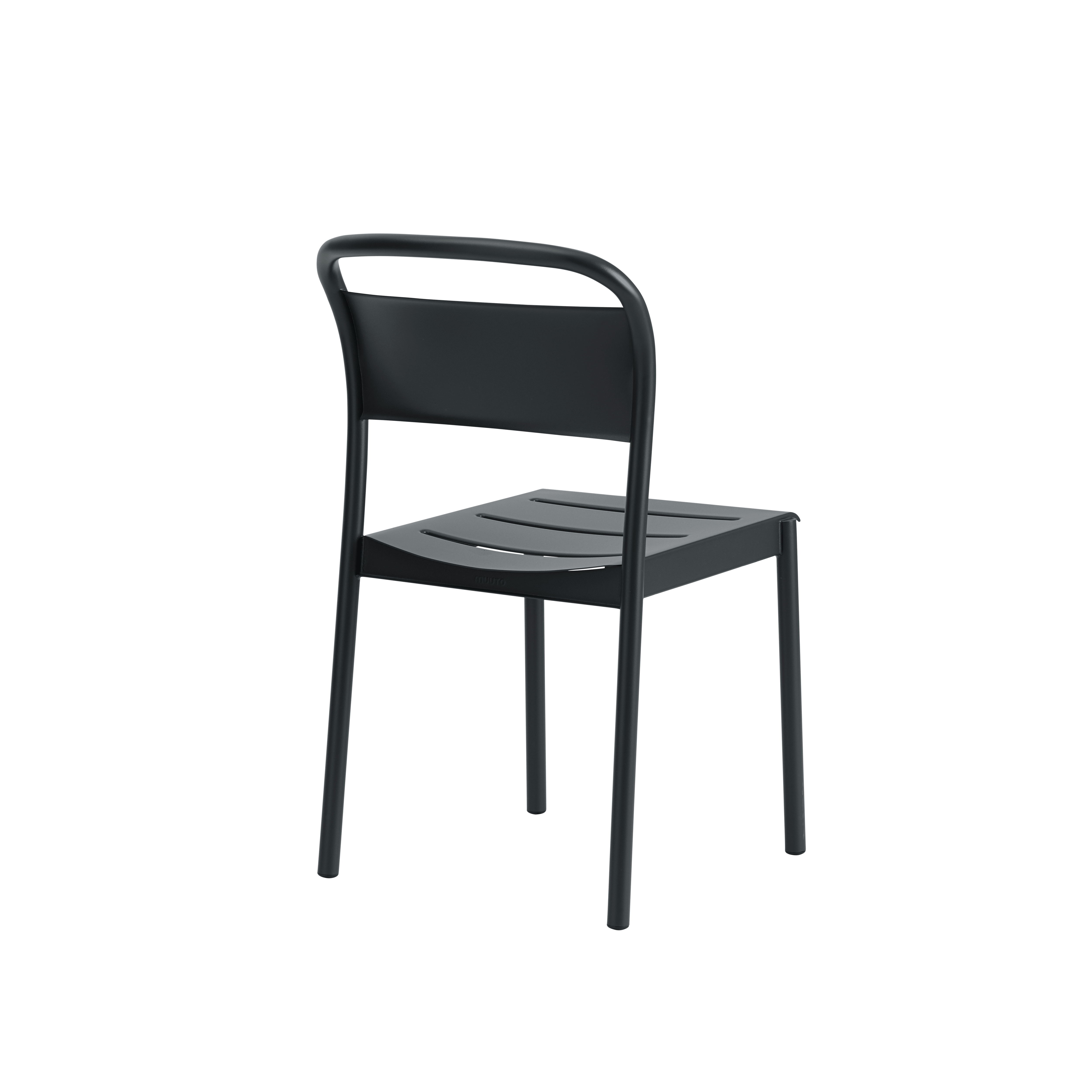 Zahradní židle LINEAR černá ocel