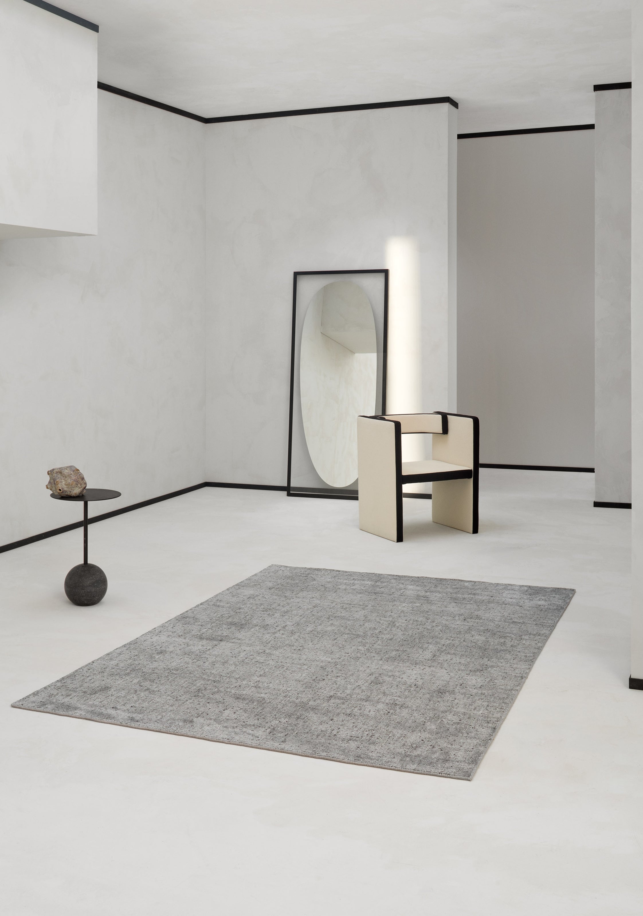 ALVA sand mélange rug