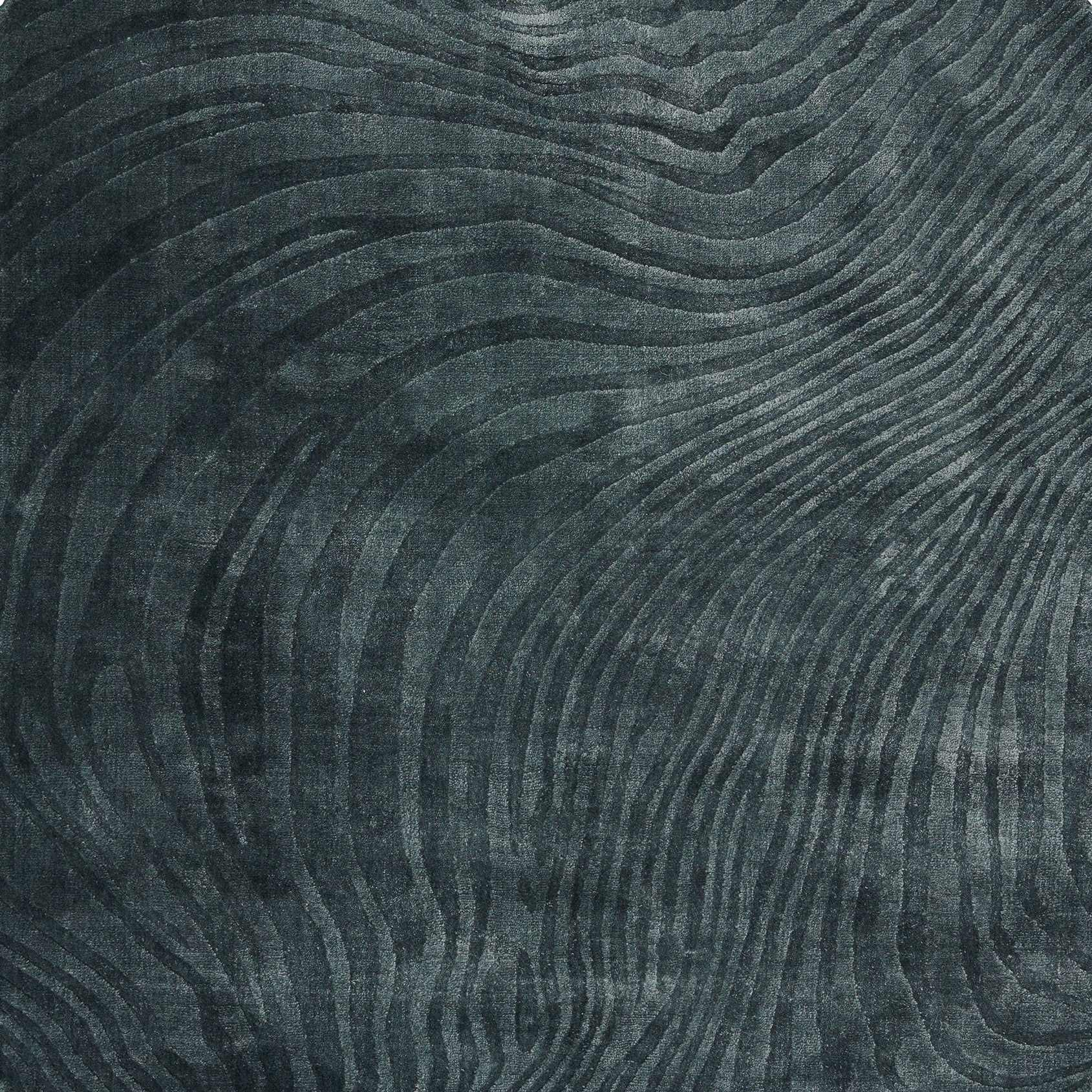 ANONG Oval Rug - FOREST Dark Green