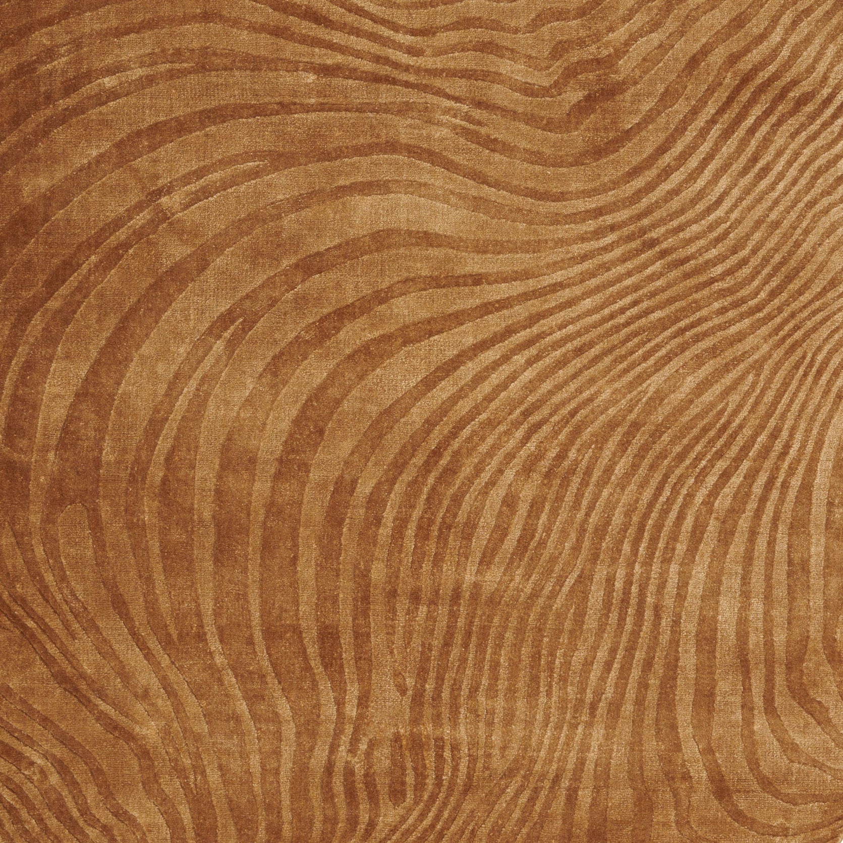 ANONG Oval Rug - OCHRE Rust