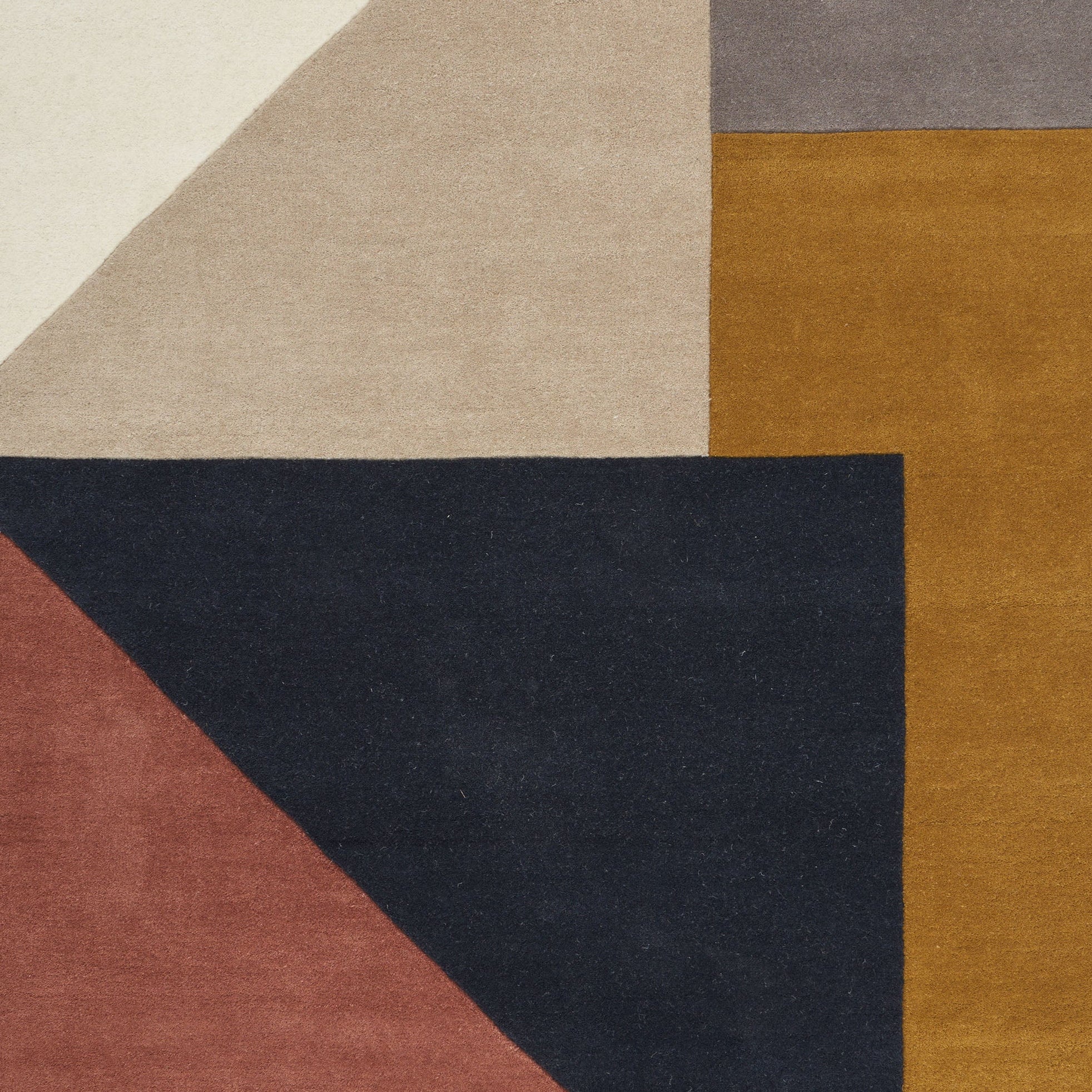 ARGUTO Rug - MULTI orange with pink