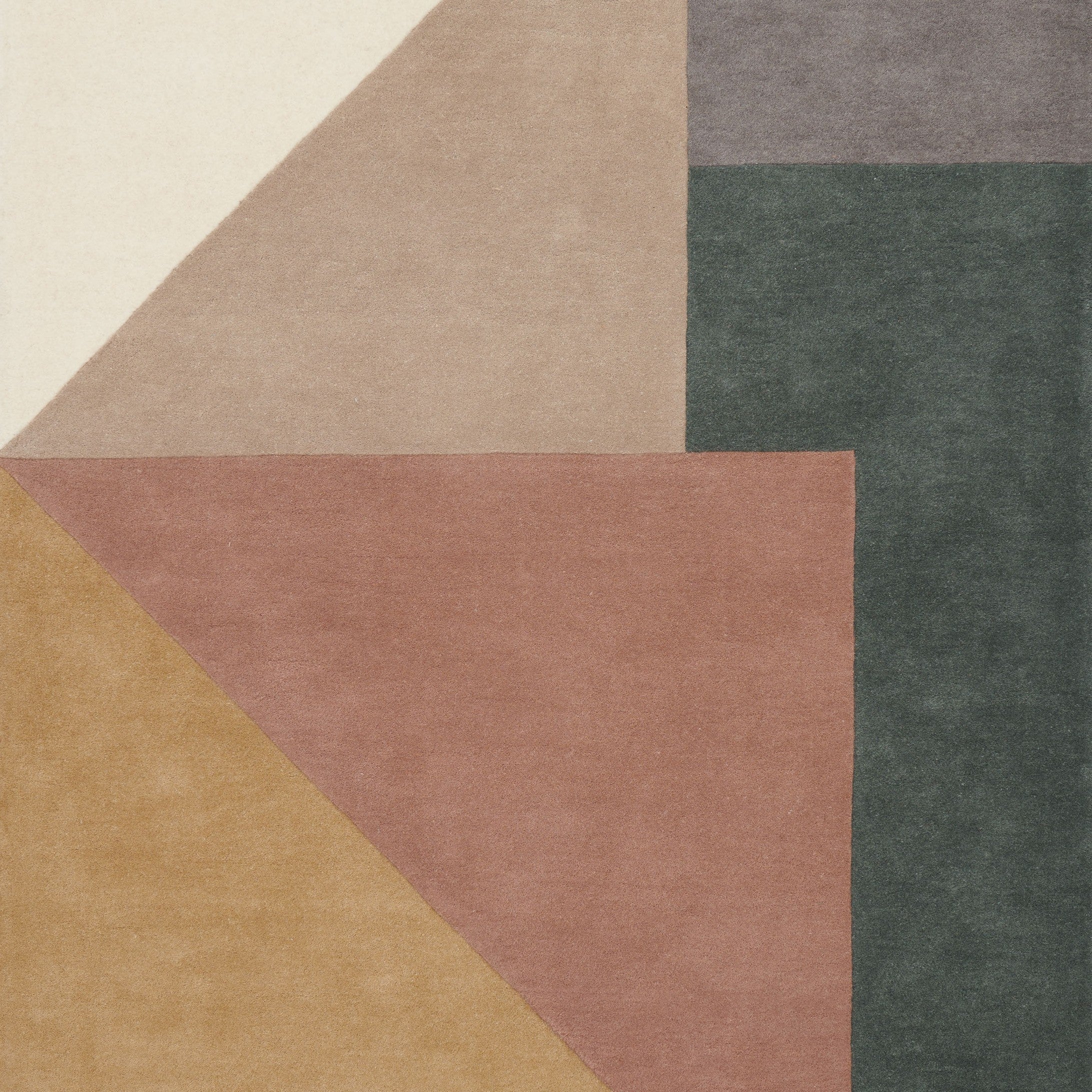 ARGUTO Rug - Pink with Beige