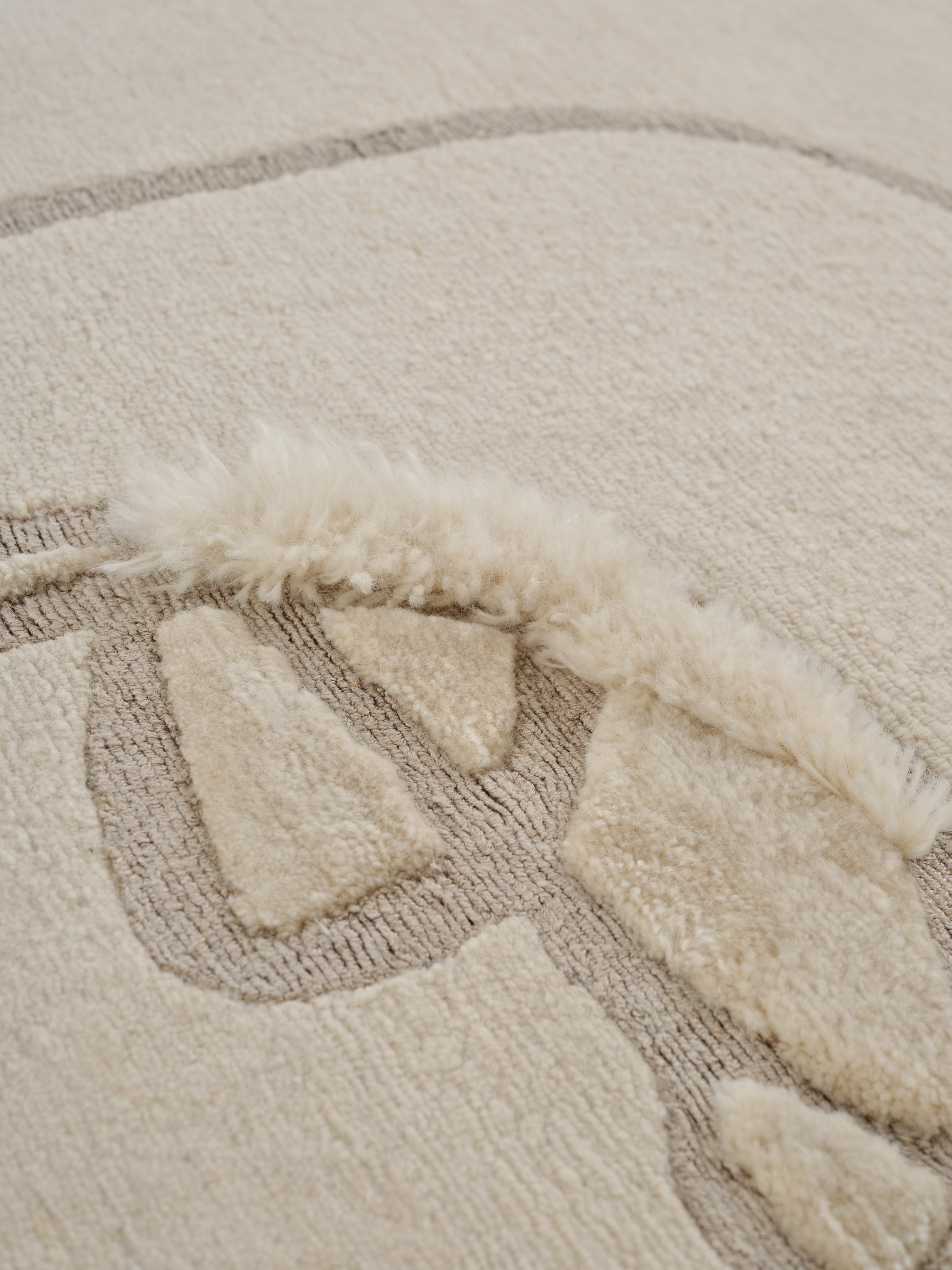 Dywan dekoracyjny DUO SELF beżowy