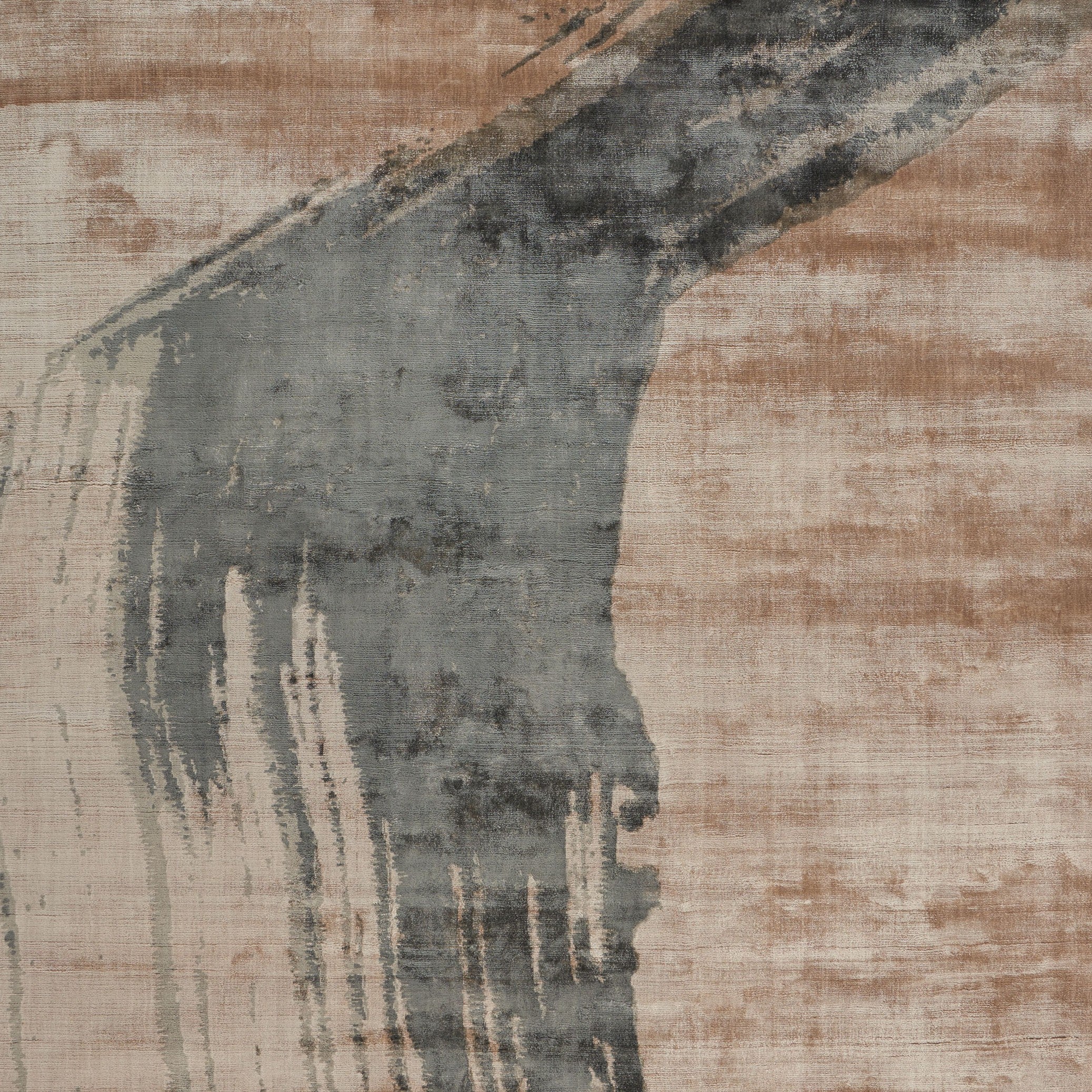 PENNELLO gray rug with beige